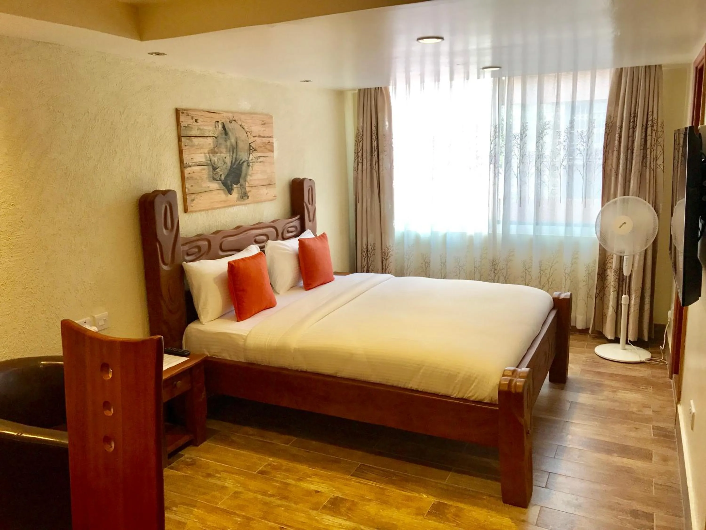 Photo of the whole room, Bed in Progressive Park Hotel