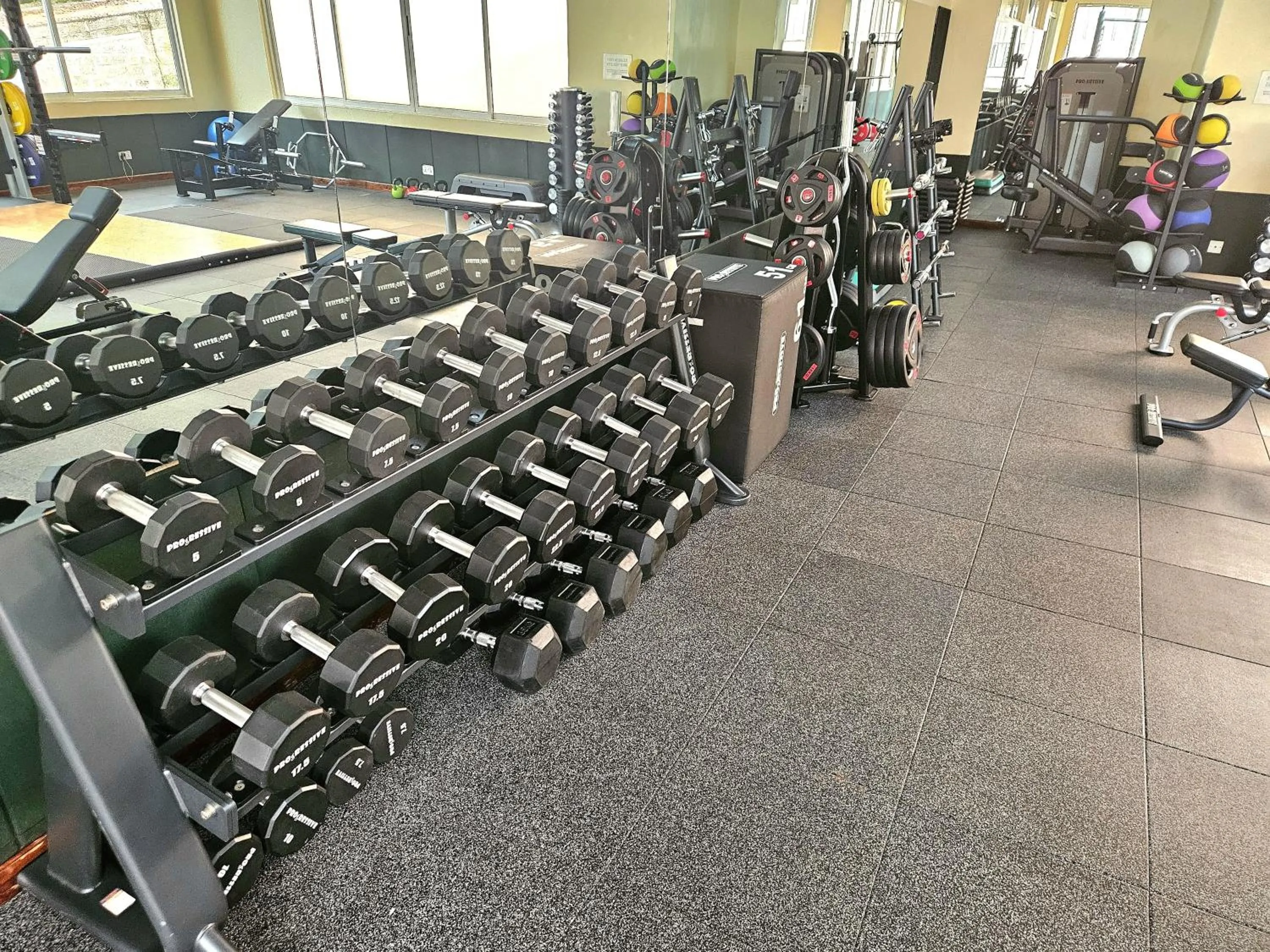 Fitness centre/facilities in Progressive Park Hotel
