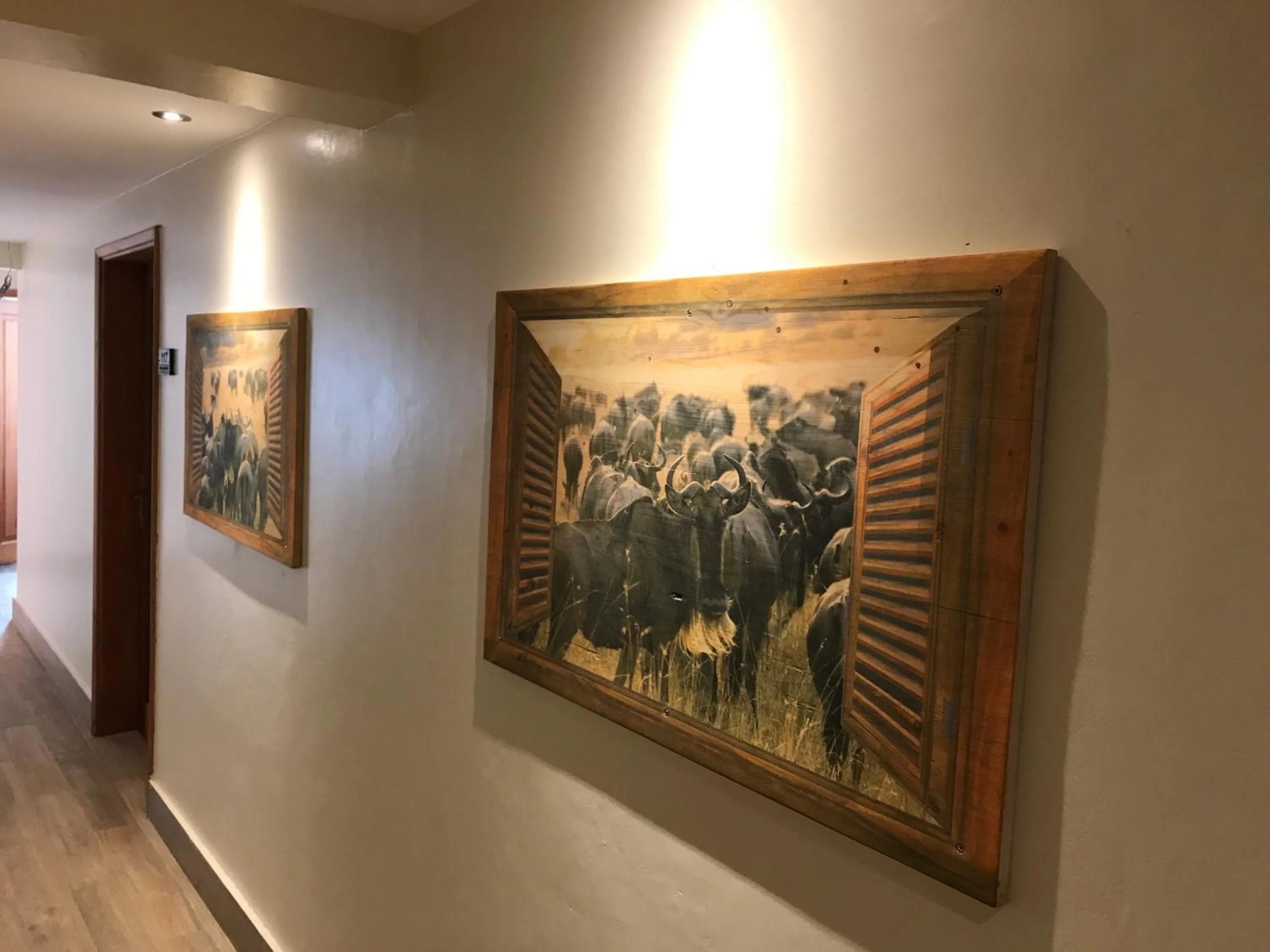 Decorative detail in Progressive Park Hotel