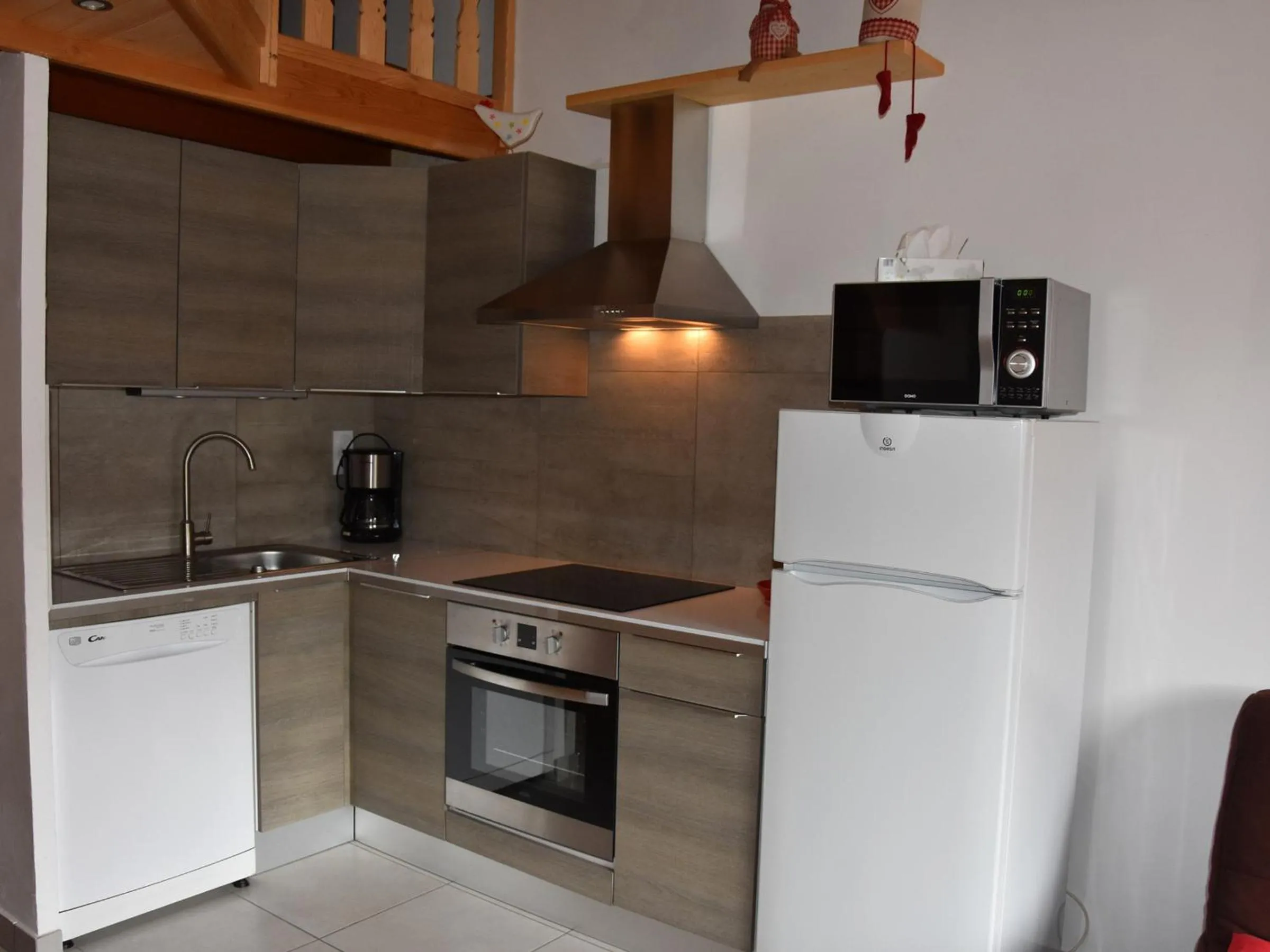 Studio mezzanine à Champagny, 4 pers, balcon sud - FR-1-464-17