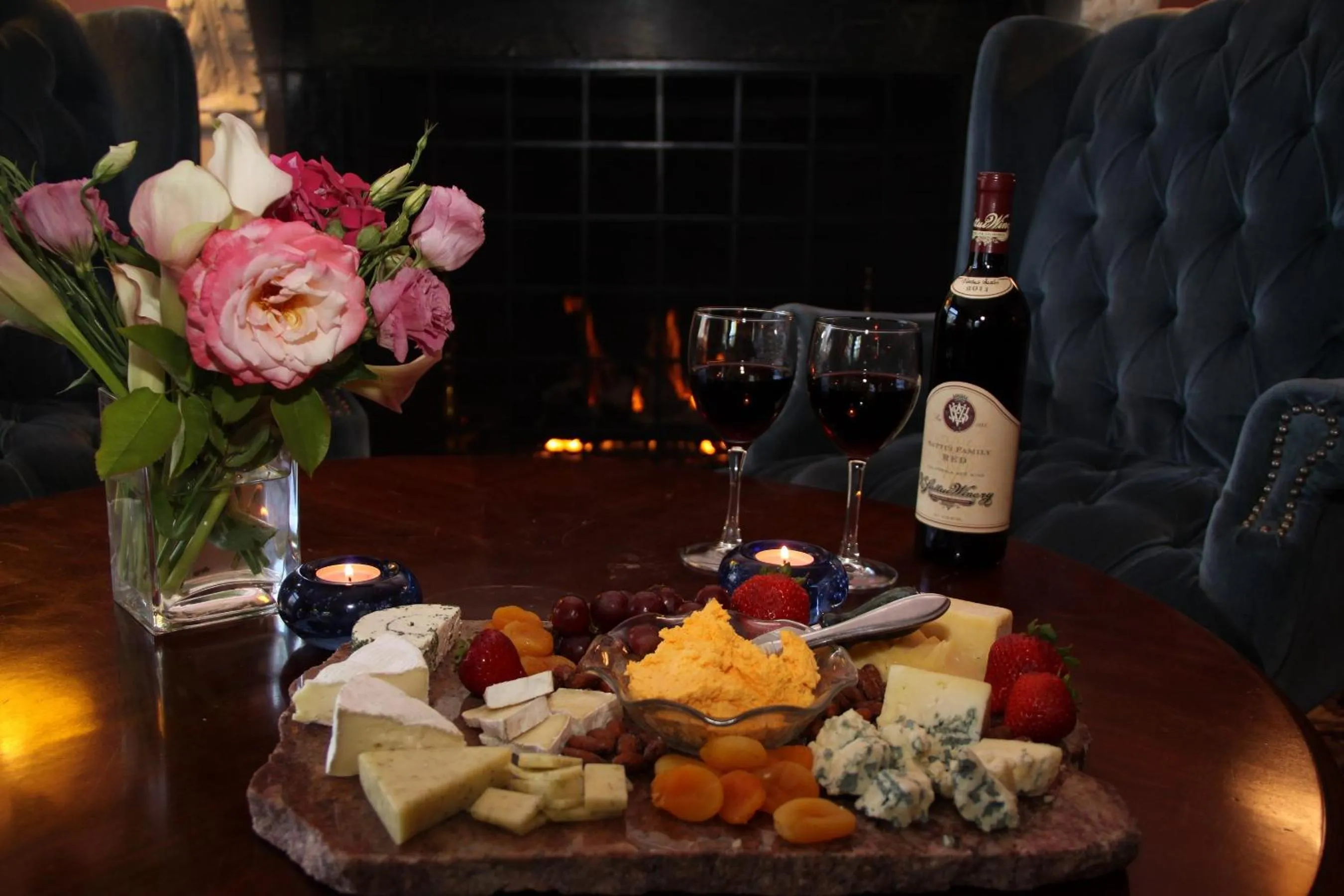 Food close-up in The Napa Inn