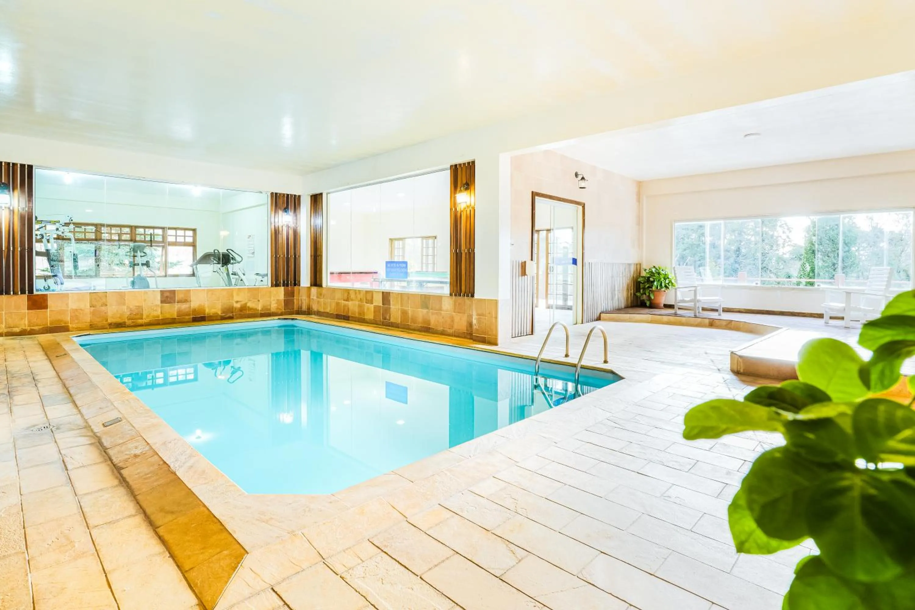 Pool view in VELINN Hotel Fazenda Fonte das Hortênsias
