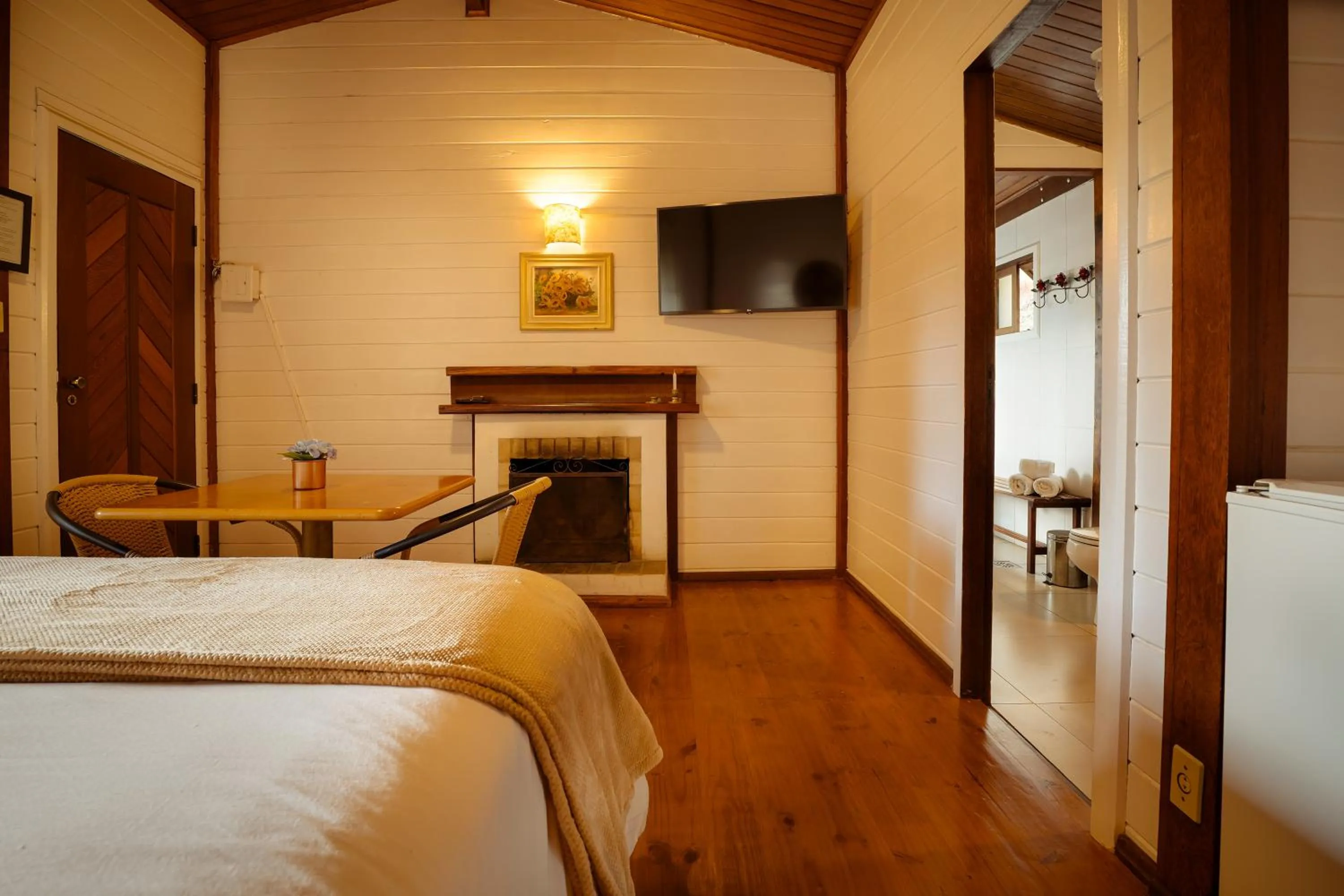 Bed in VELINN Hotel Fazenda Fonte das Hortênsias