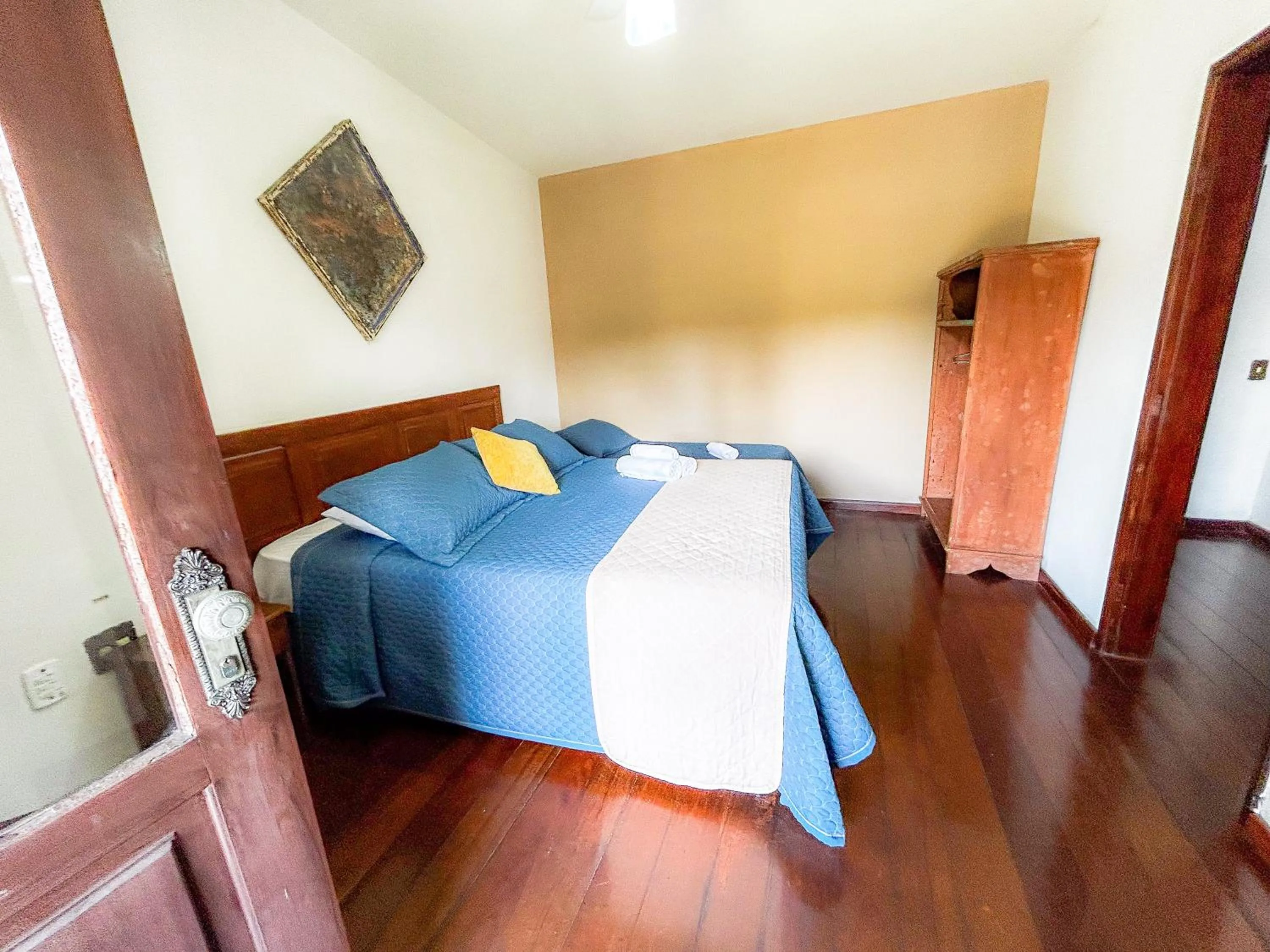 Bed in Pousada dos Sinos