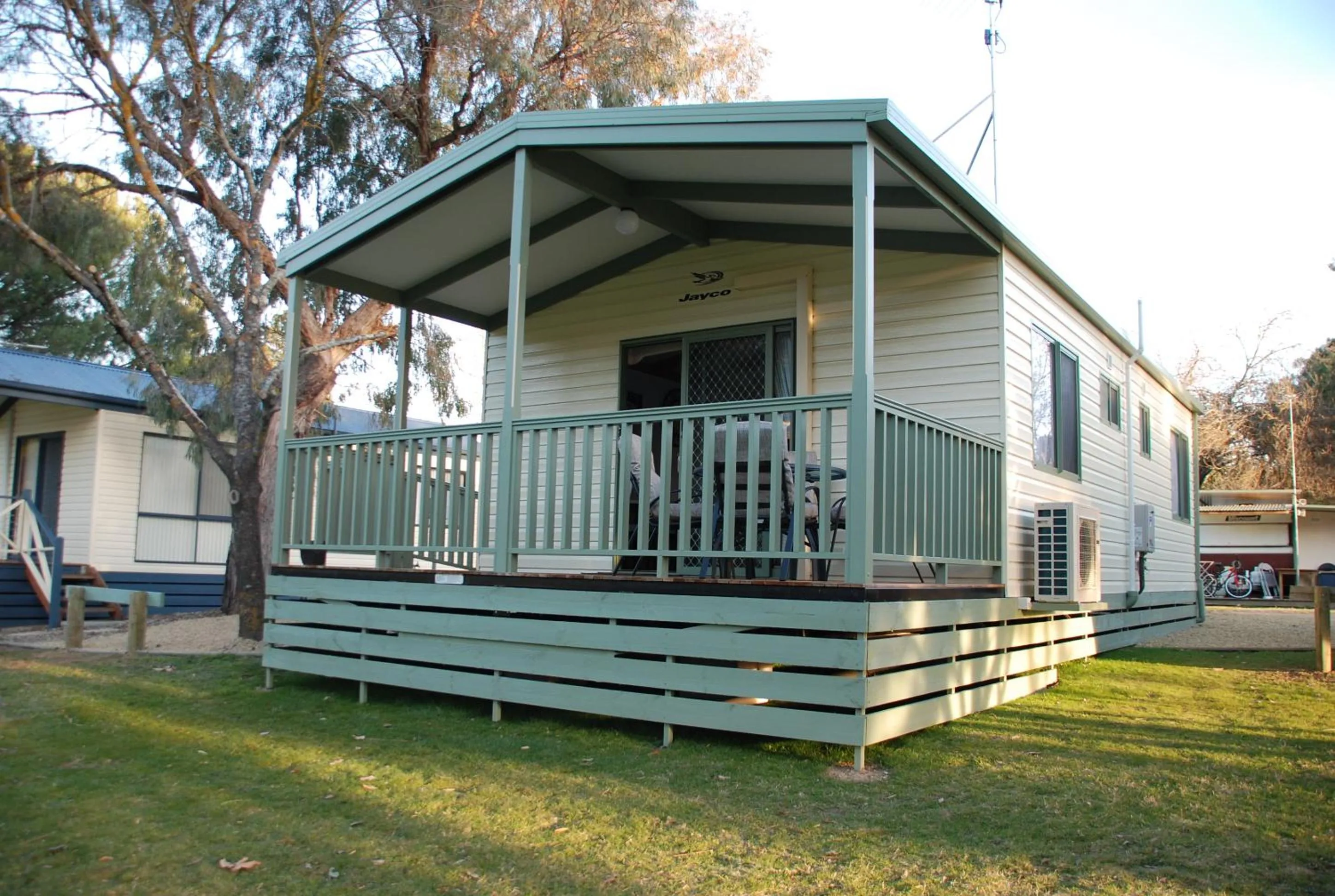 Facade/entrance in Beechworth Lake Sambell Caravan Park