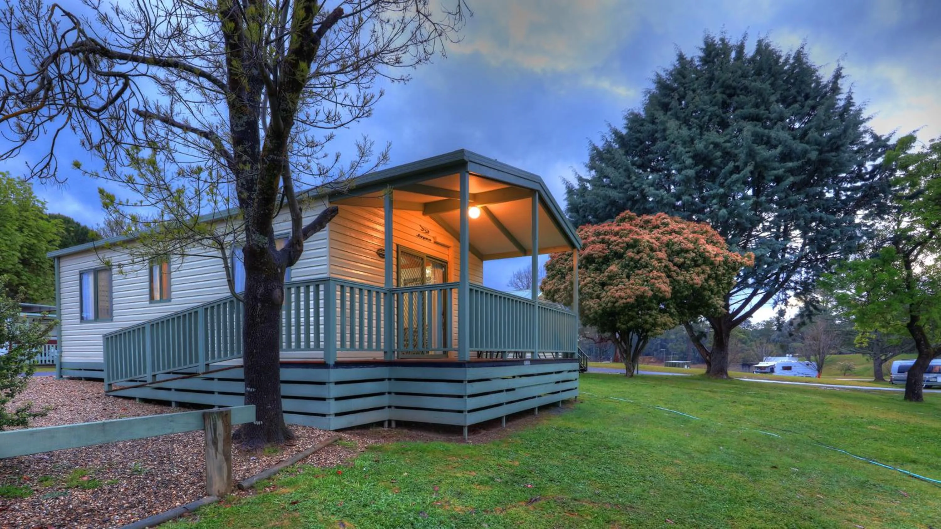 Property building in Beechworth Lake Sambell Caravan Park