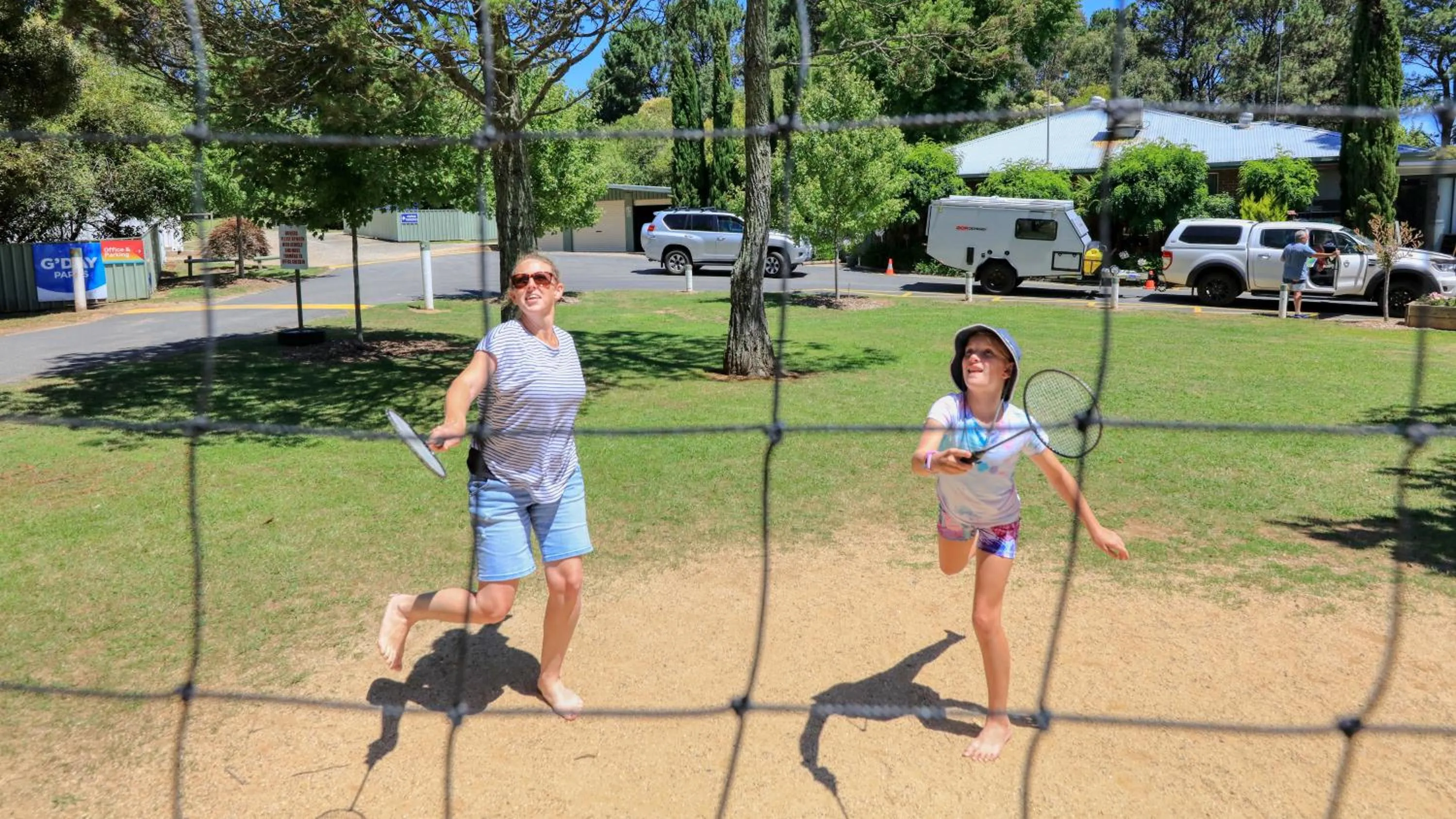 Sports in Beechworth Lake Sambell Caravan Park