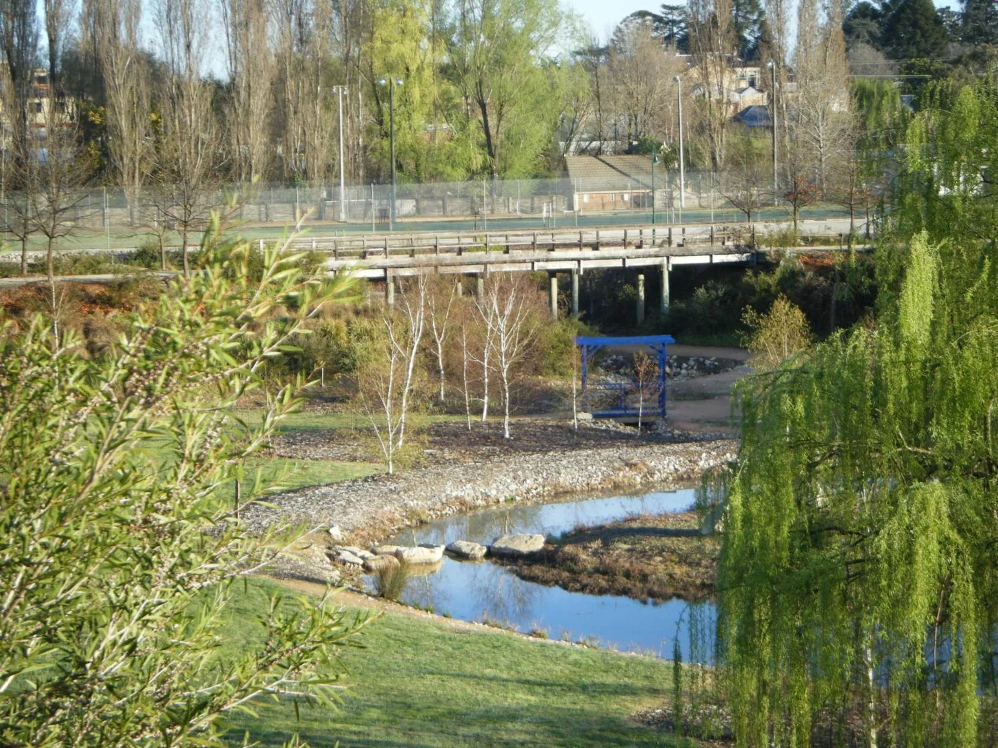 Area and facilities in Beechworth Lake Sambell Caravan Park