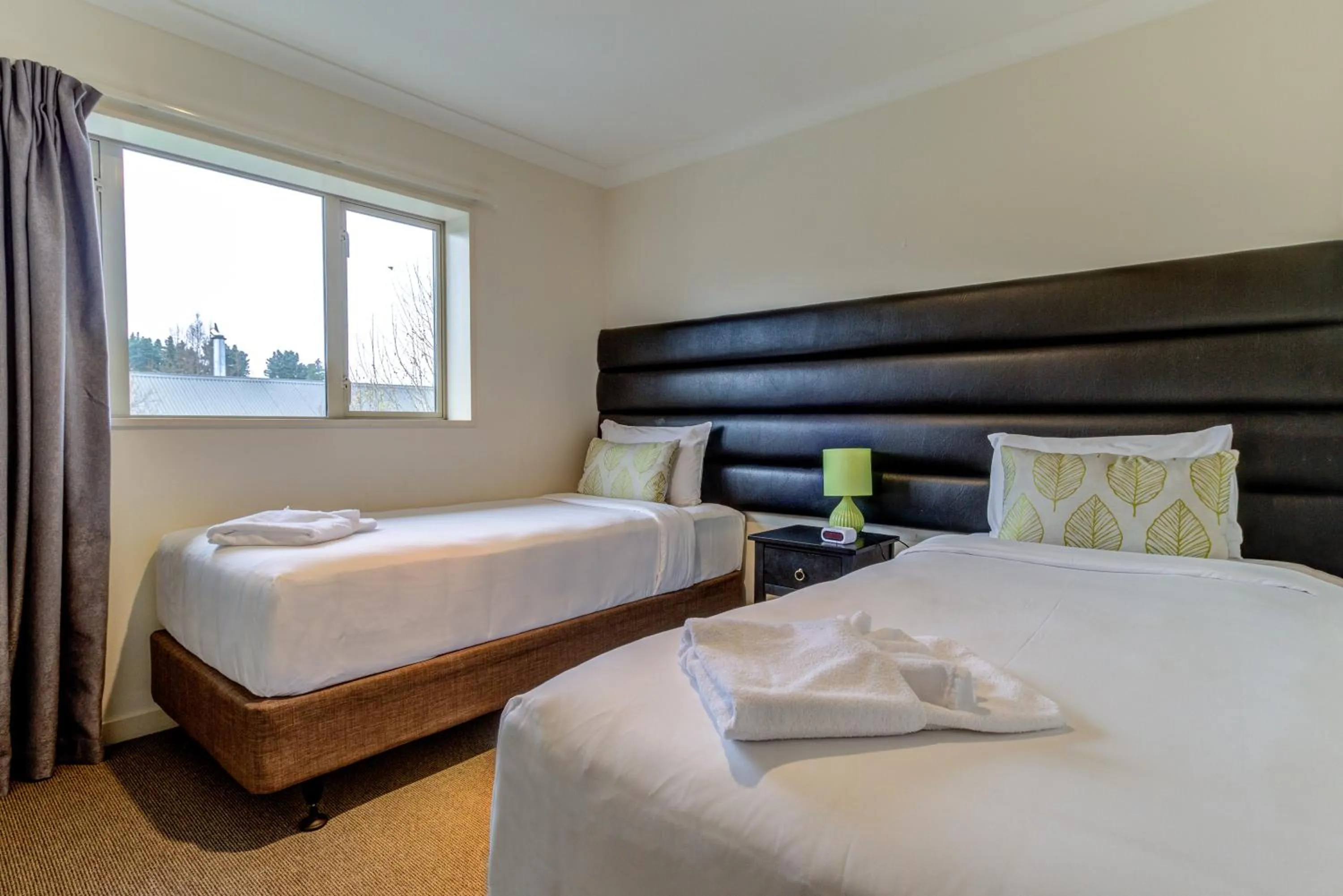 Bed in Hanmer Springs Retreat