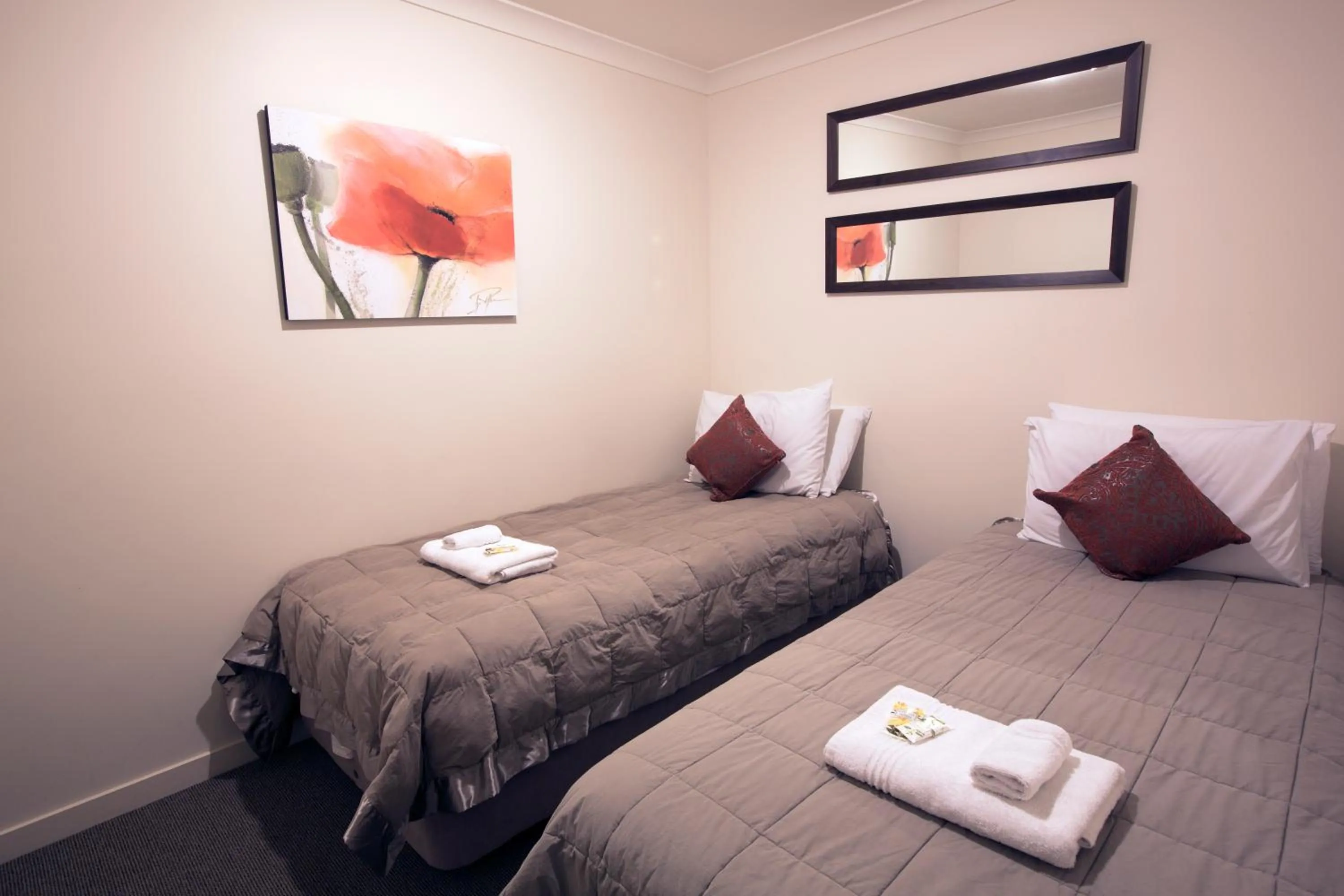 Bed in Hanmer Springs Retreat