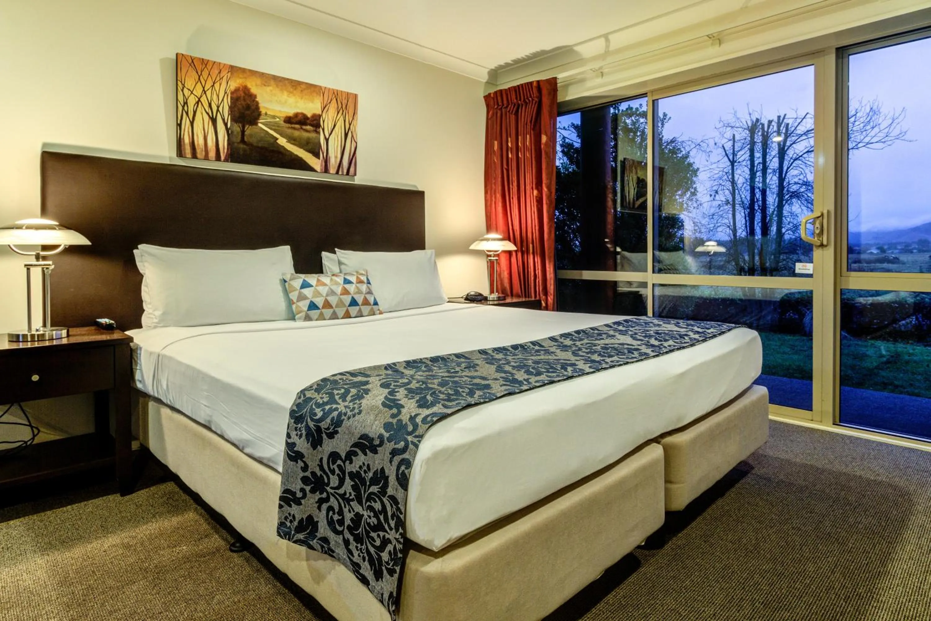 Bedroom in Hanmer Springs Retreat