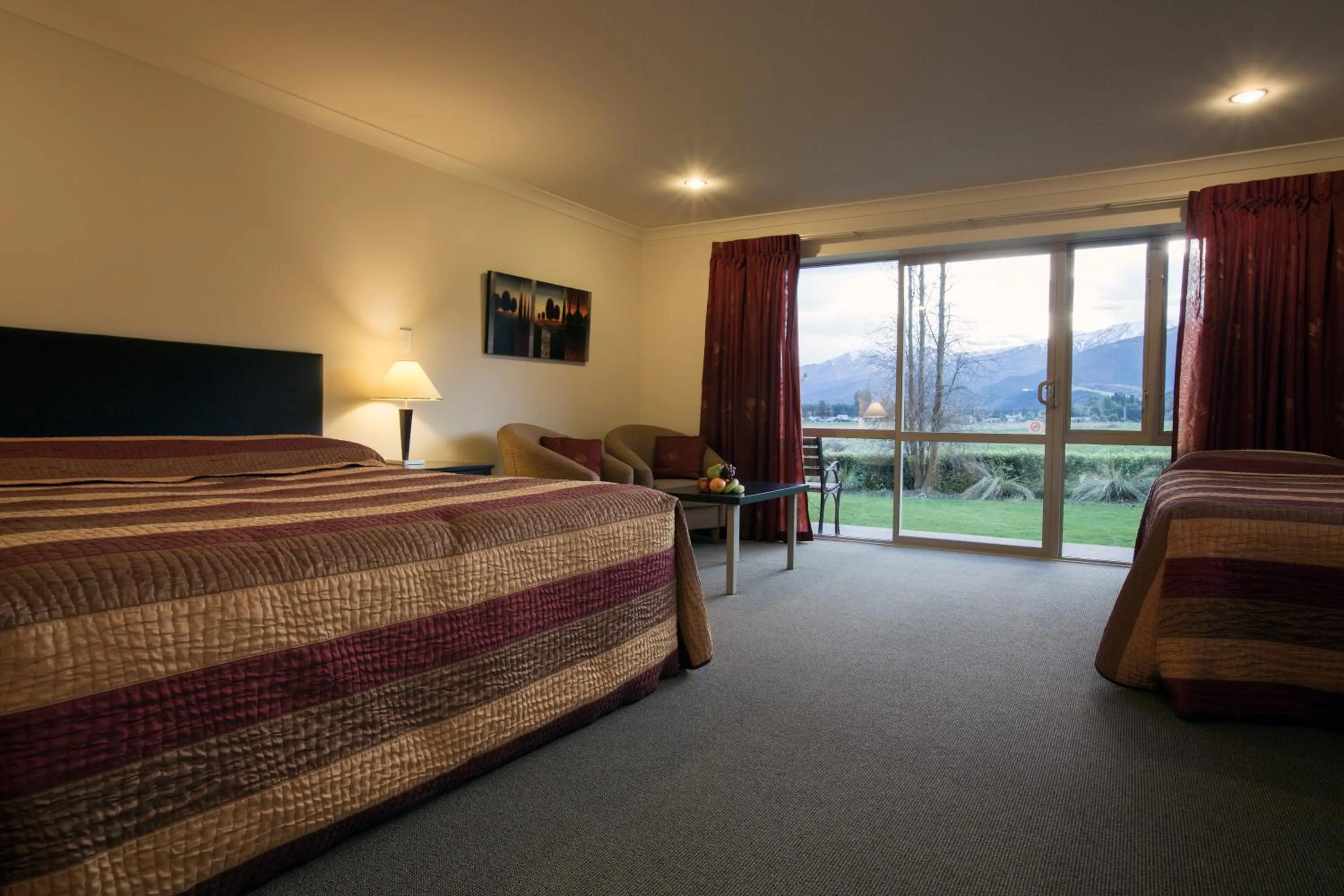 Bed in Hanmer Springs Retreat