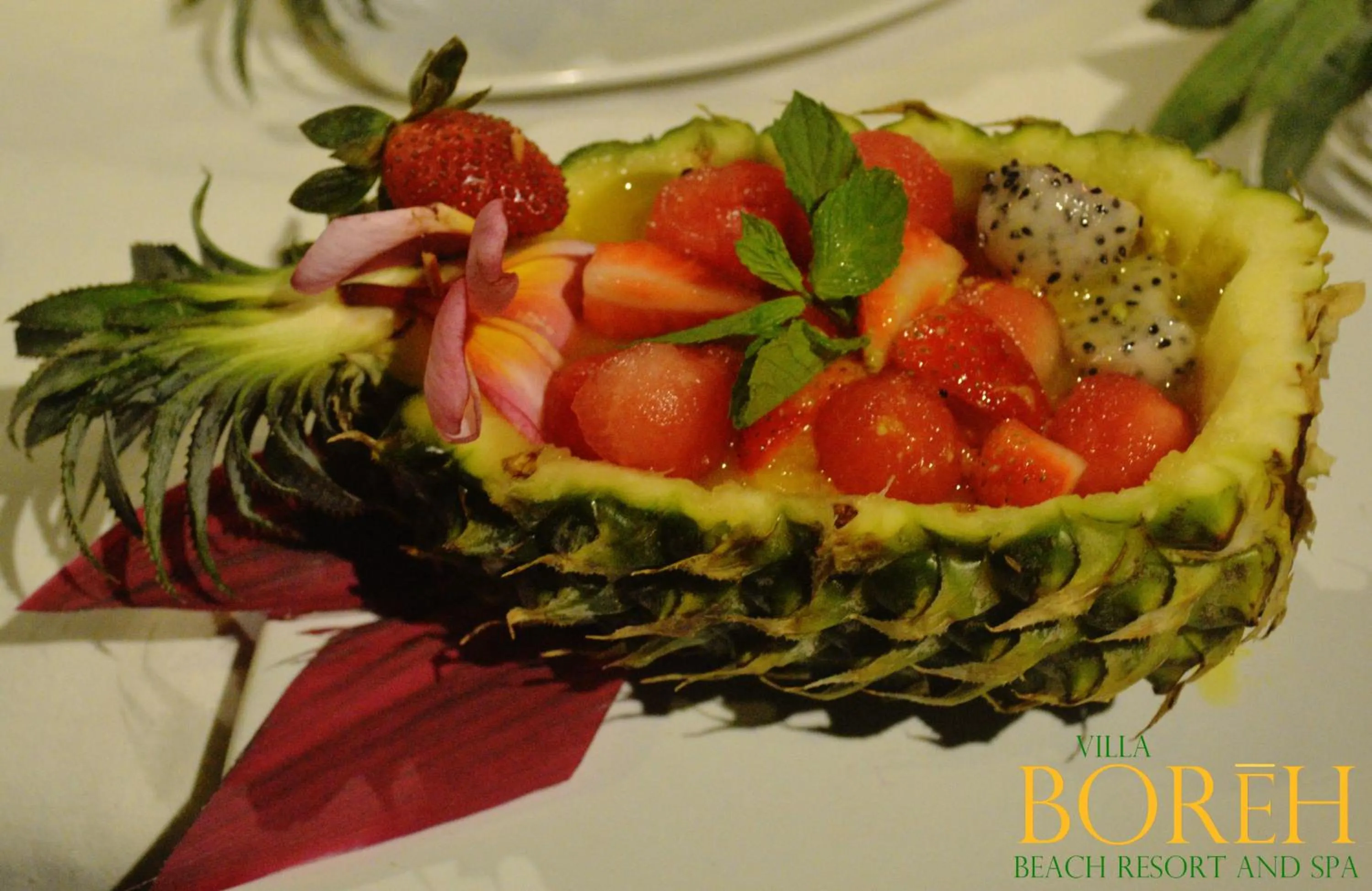 Restaurant/places to eat in Villa Boreh Beach Resort and Spa