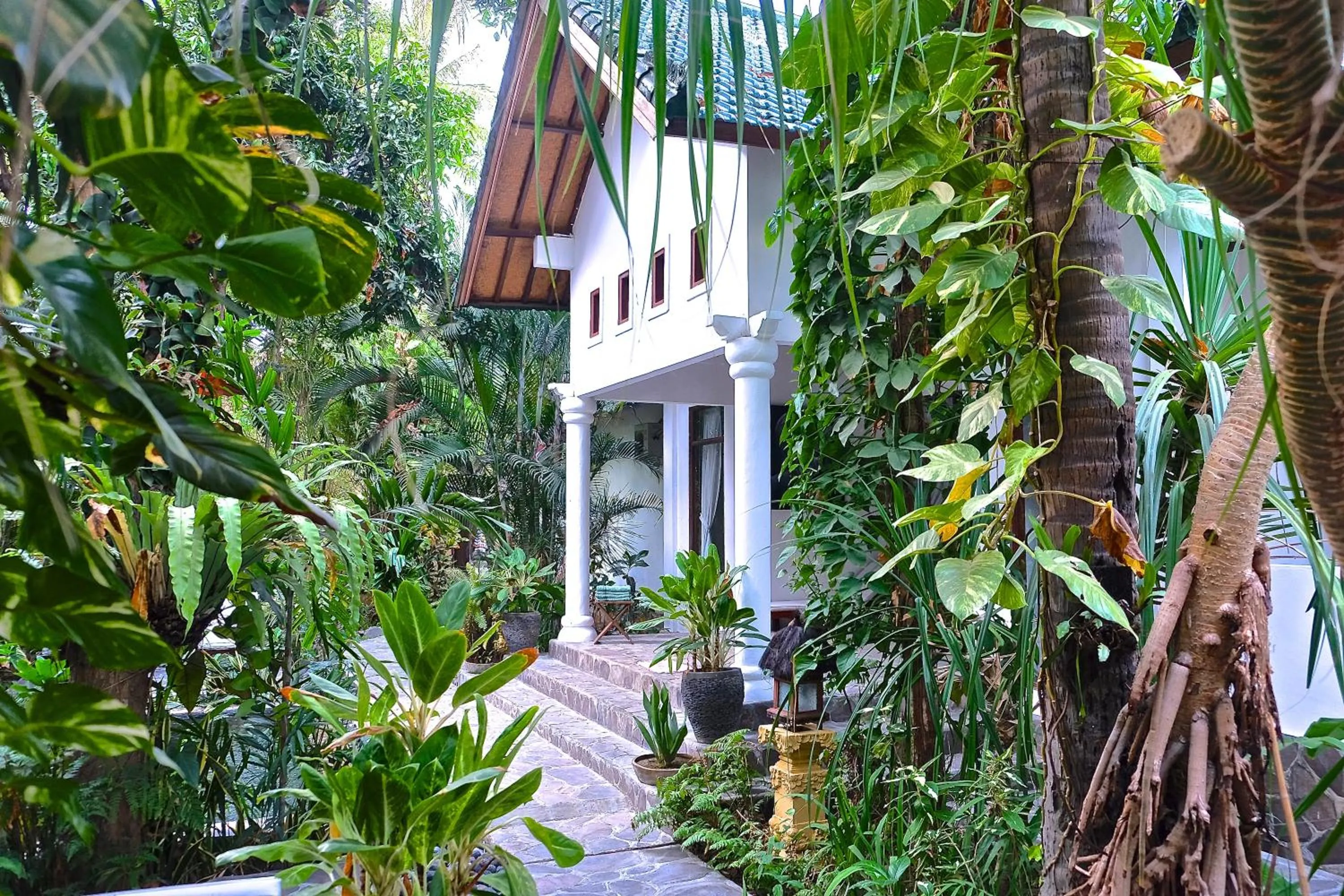 Balcony/Terrace in Villa Boreh Beach Resort and Spa