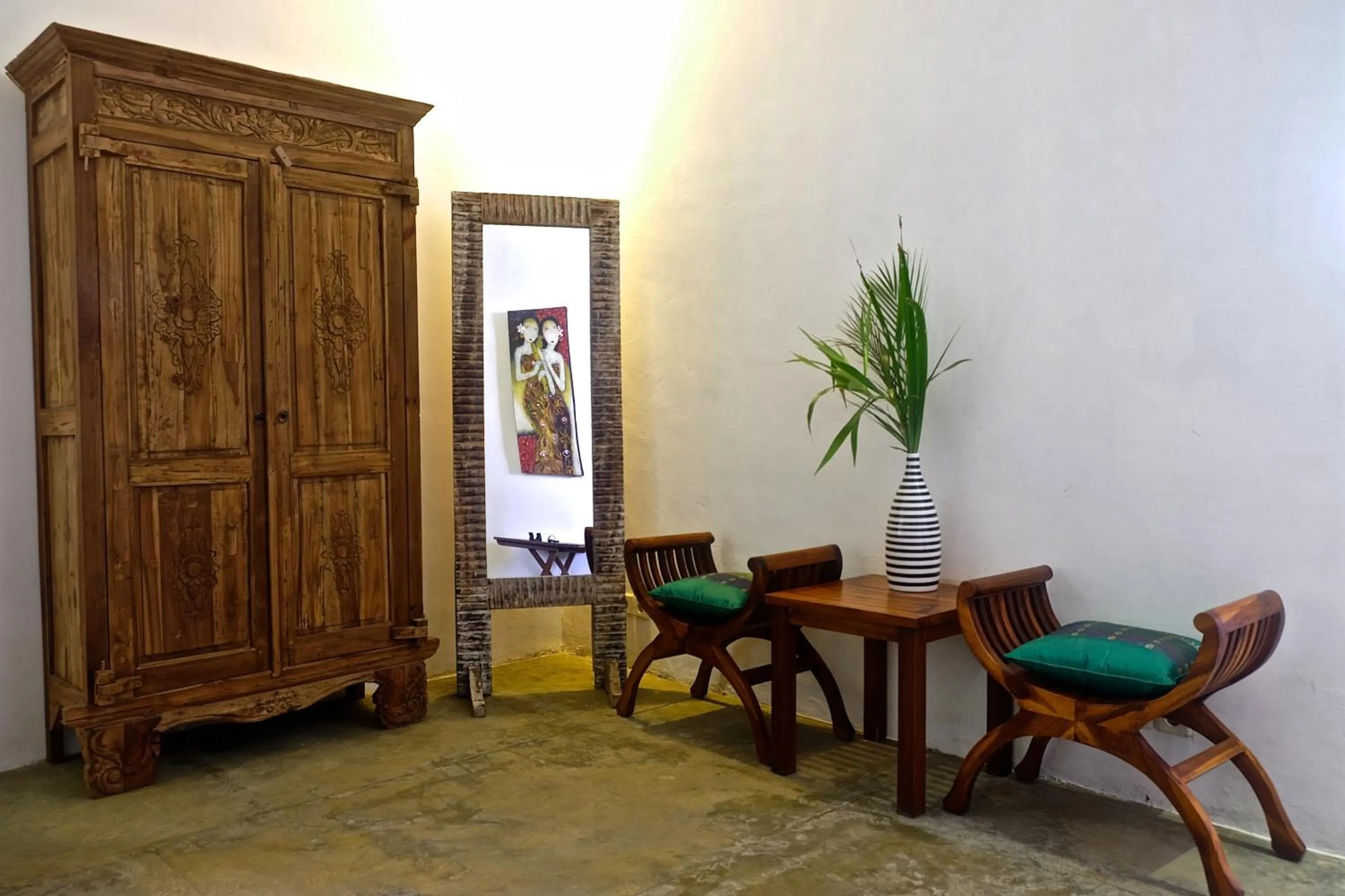 Seating area in Villa Boreh Beach Resort and Spa