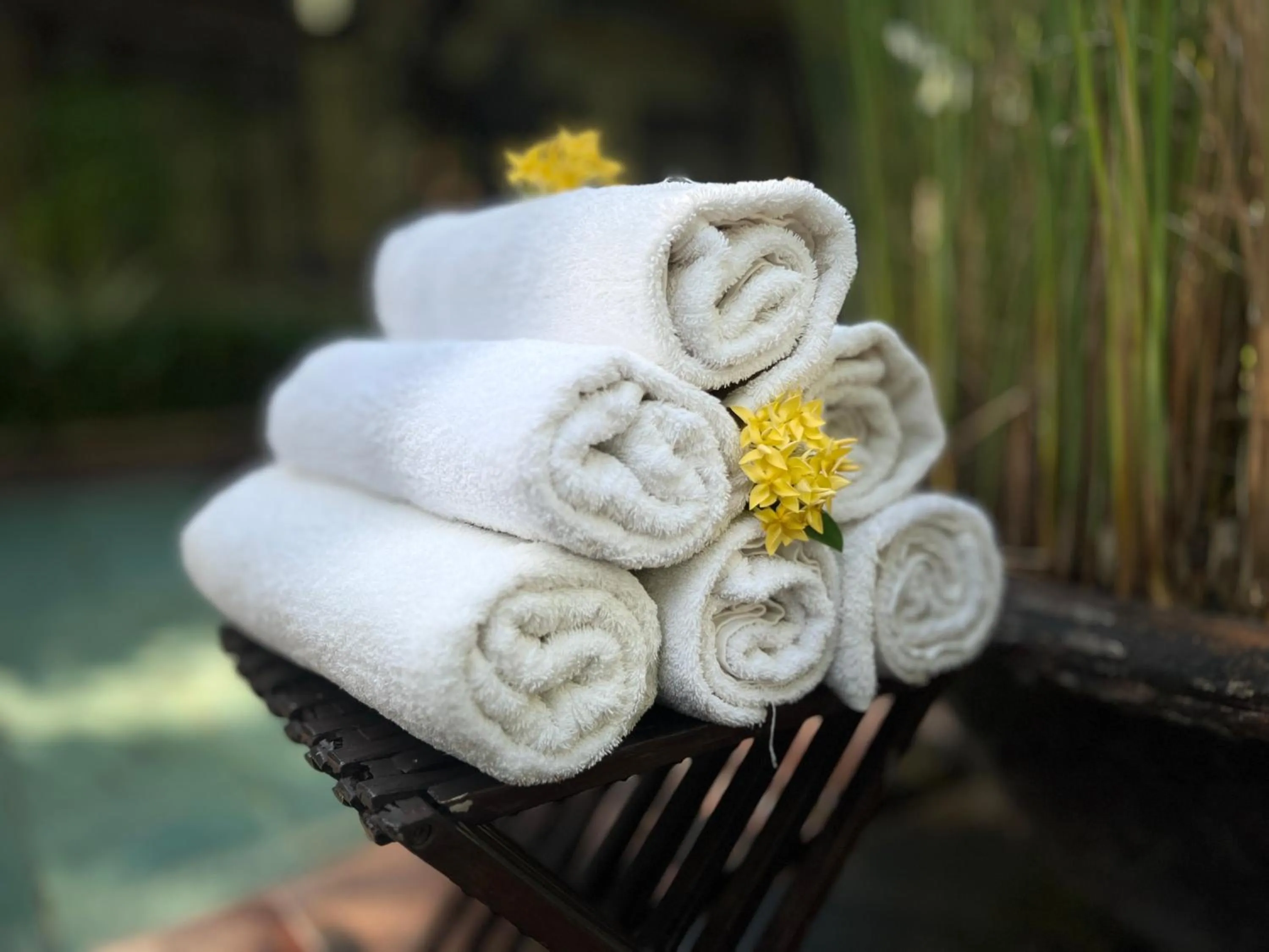 Swimming pool in Villa Boreh Beach Resort and Spa