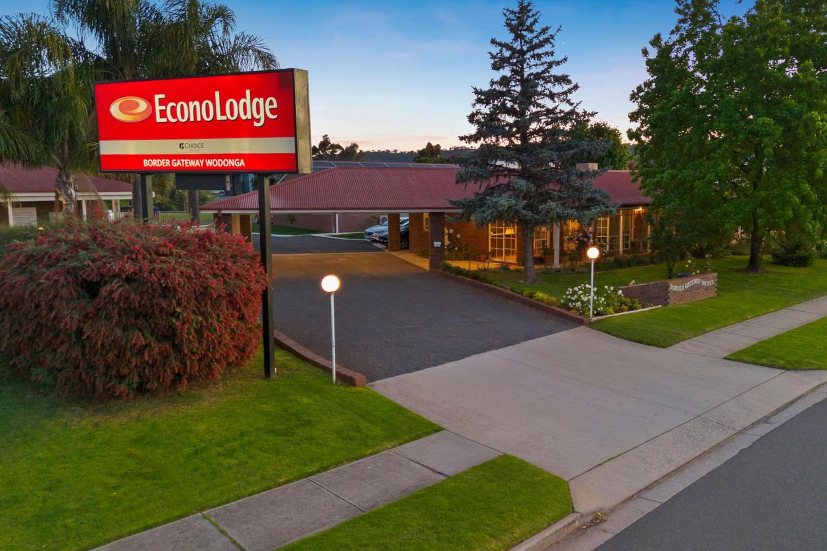 Property building in Econo Lodge Border Gateway Wodonga