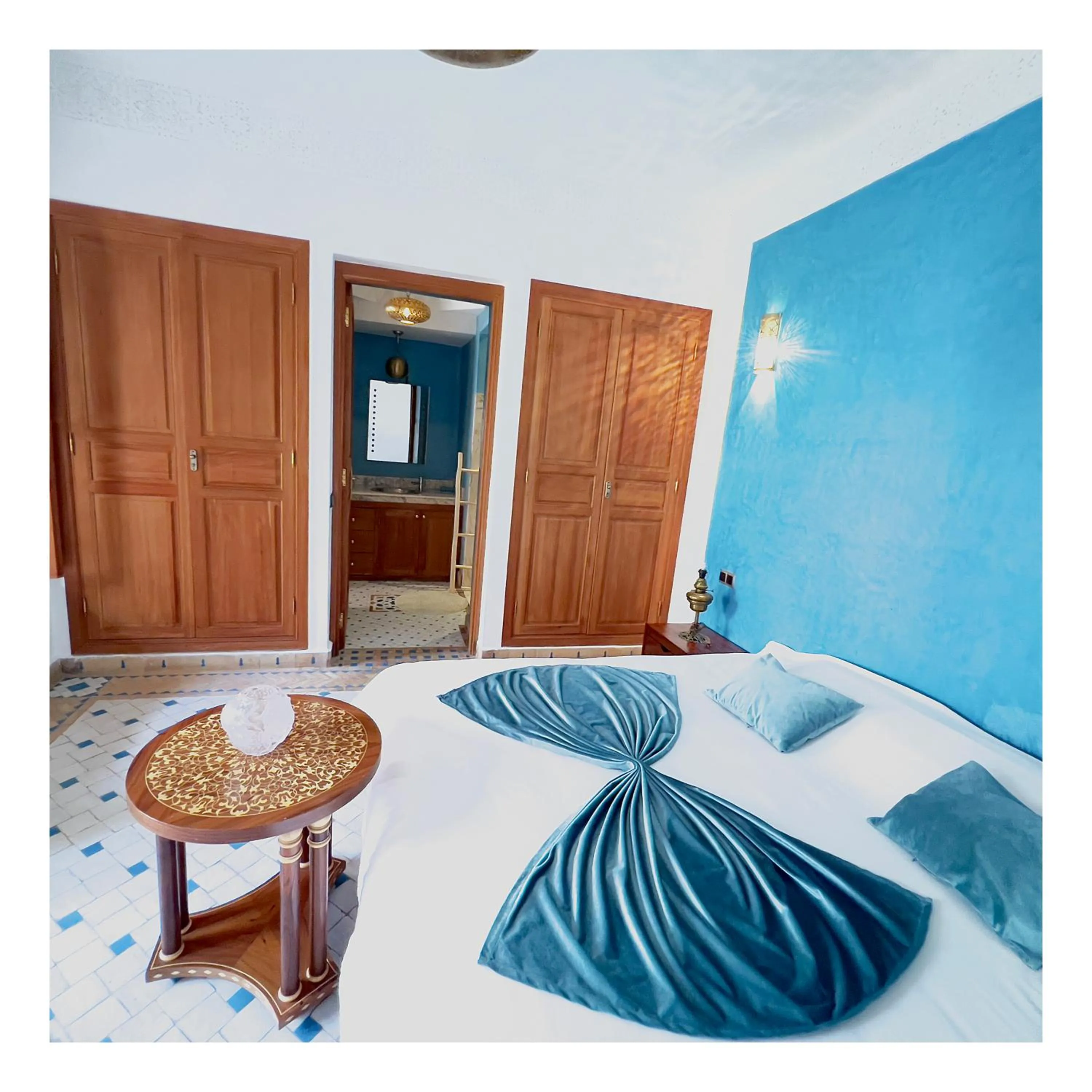 Bedroom in Palais Nejma oriental