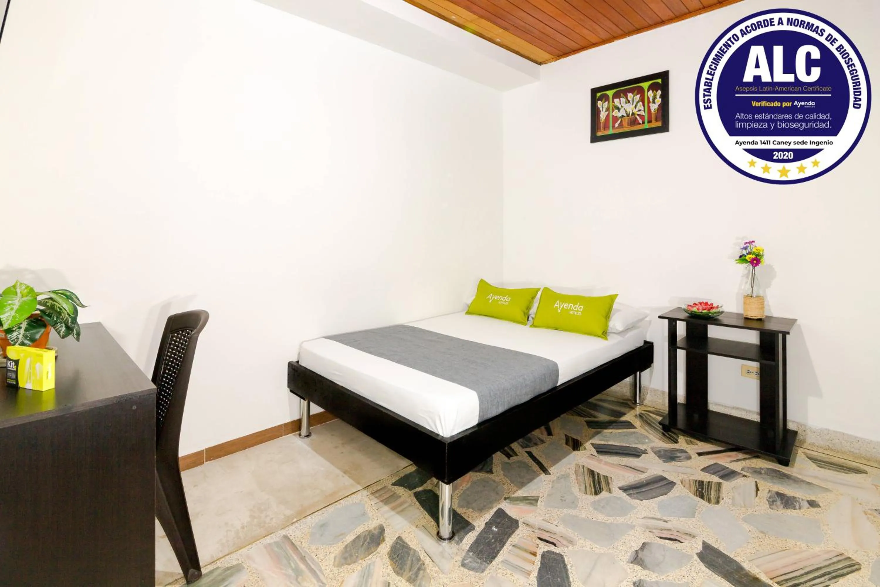 Bed in Ayenda 1411 Caney Sede Ingenio