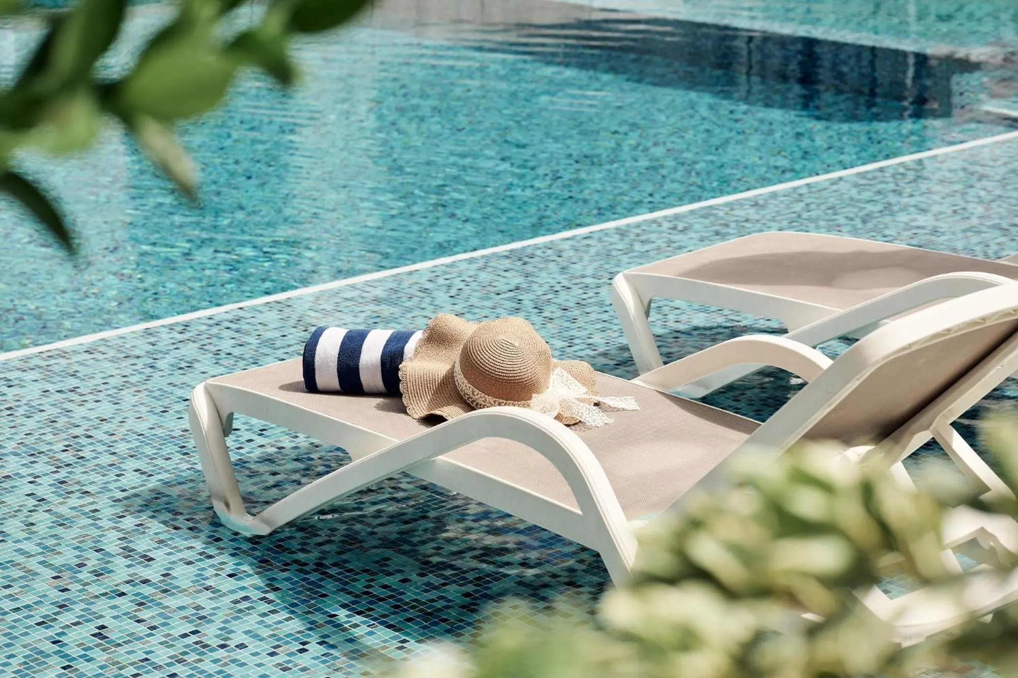 Swimming pool in Crowne Plaza Hong Kong Kowloon East by IHG