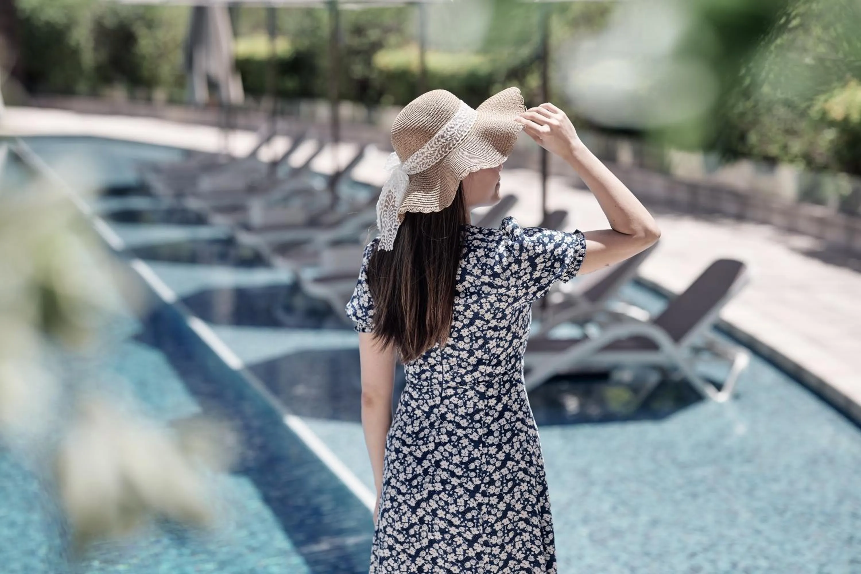 Swimming pool in Crowne Plaza Hong Kong Kowloon East by IHG