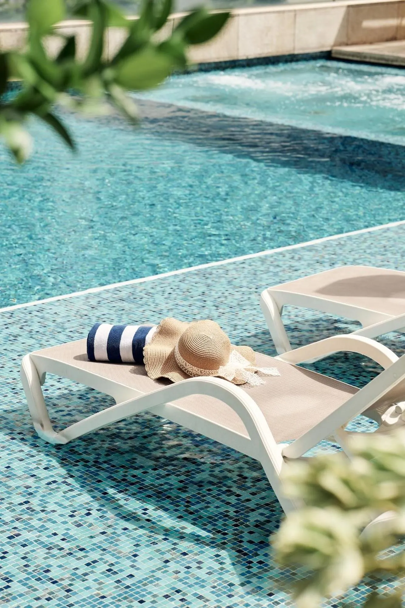 Swimming pool in Crowne Plaza Hong Kong Kowloon East by IHG