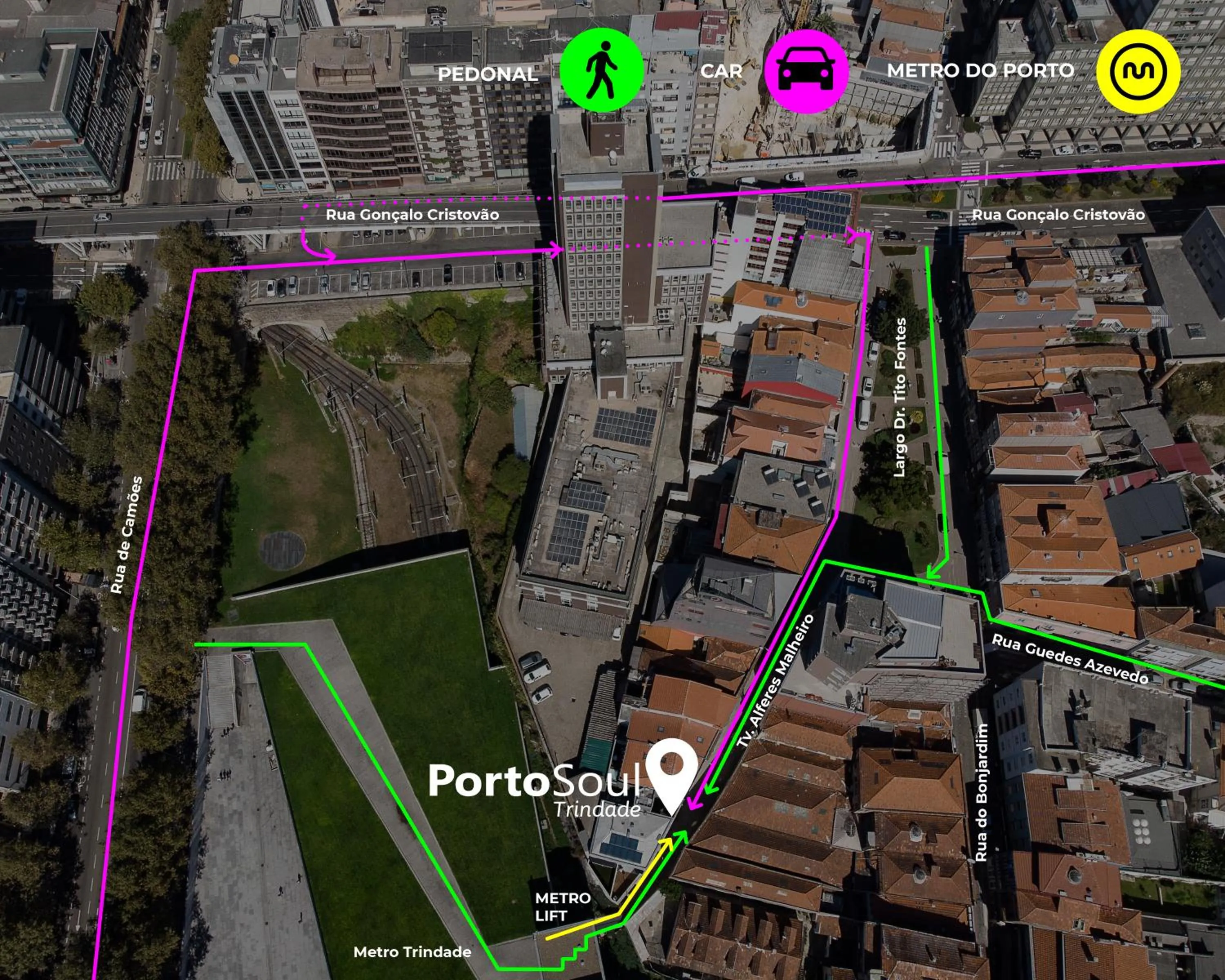 Off site in PortoSoul Trindade