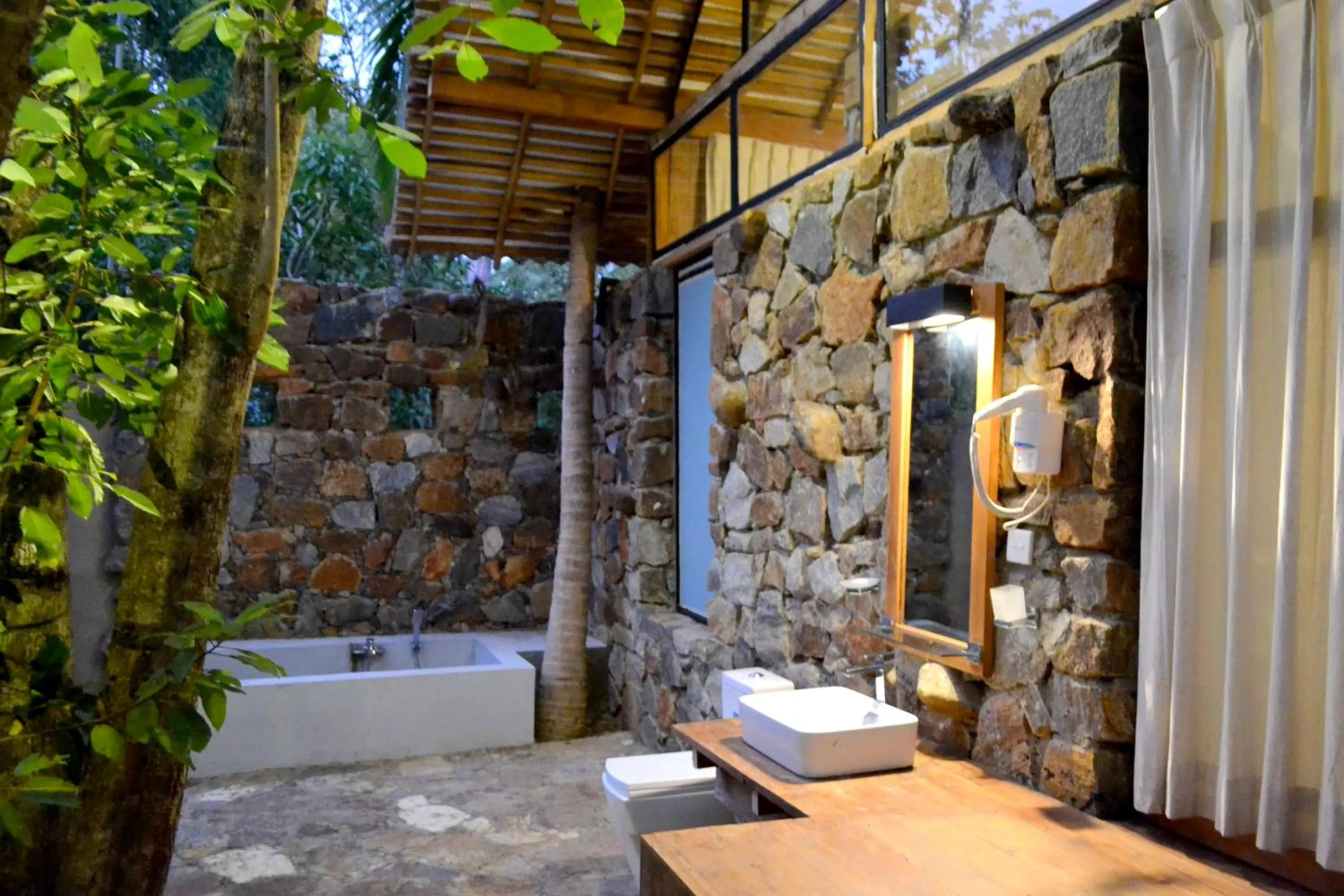 Bathroom in Kottawatta Village
