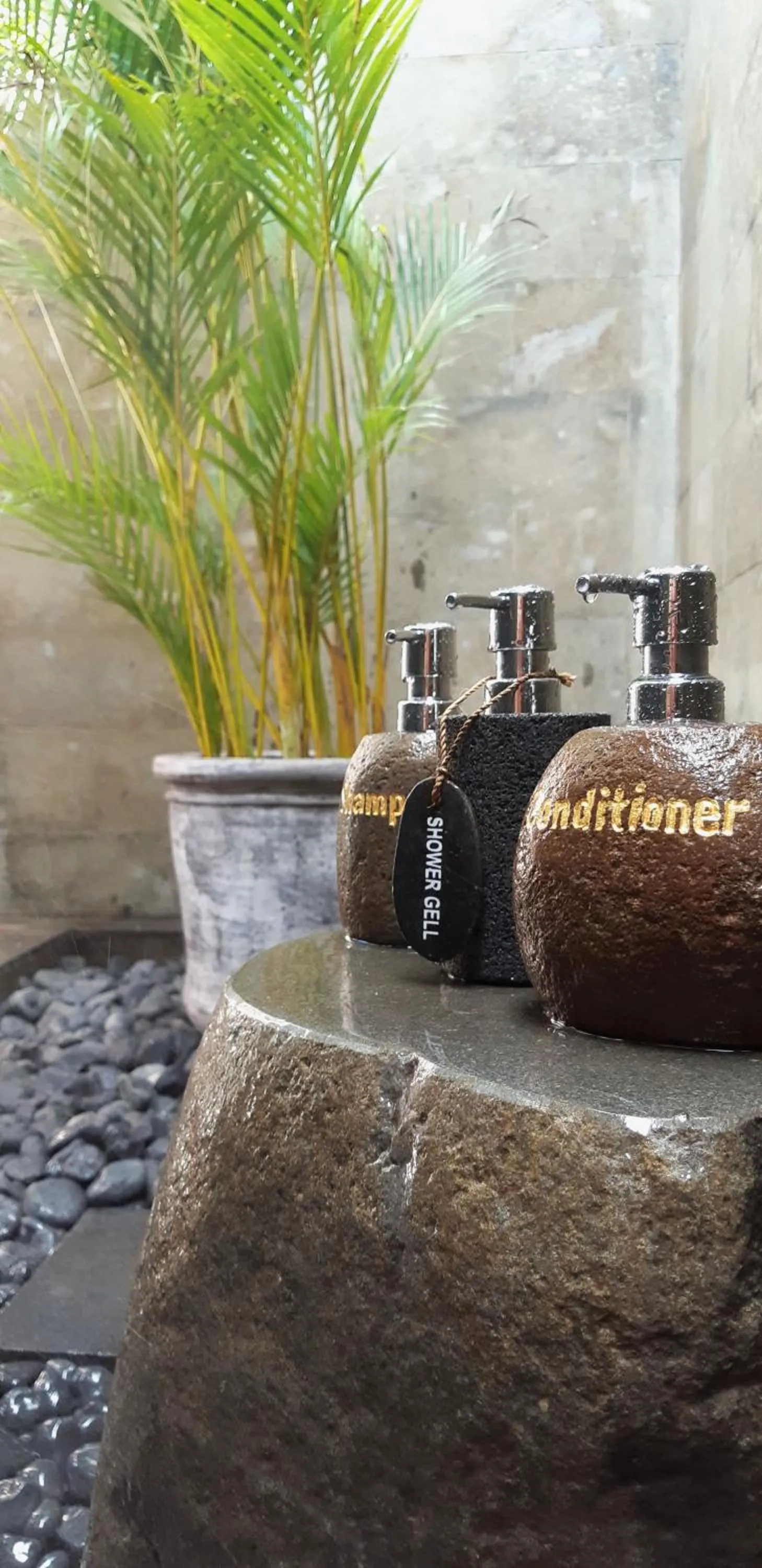 Bathroom in Pelangi Villas Sidemen by AGATA