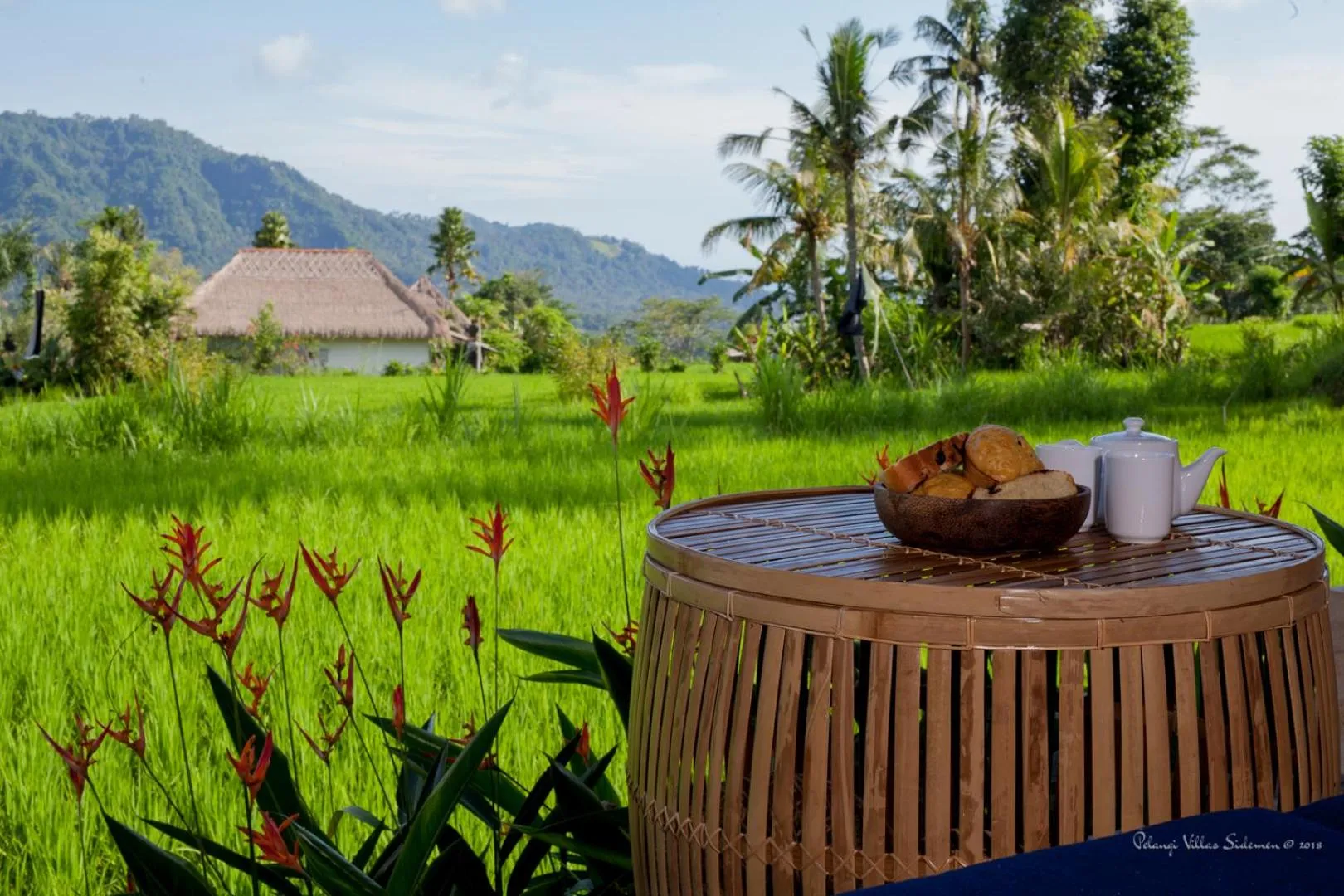 Restaurant/places to eat in Pelangi Villas Sidemen by AGATA