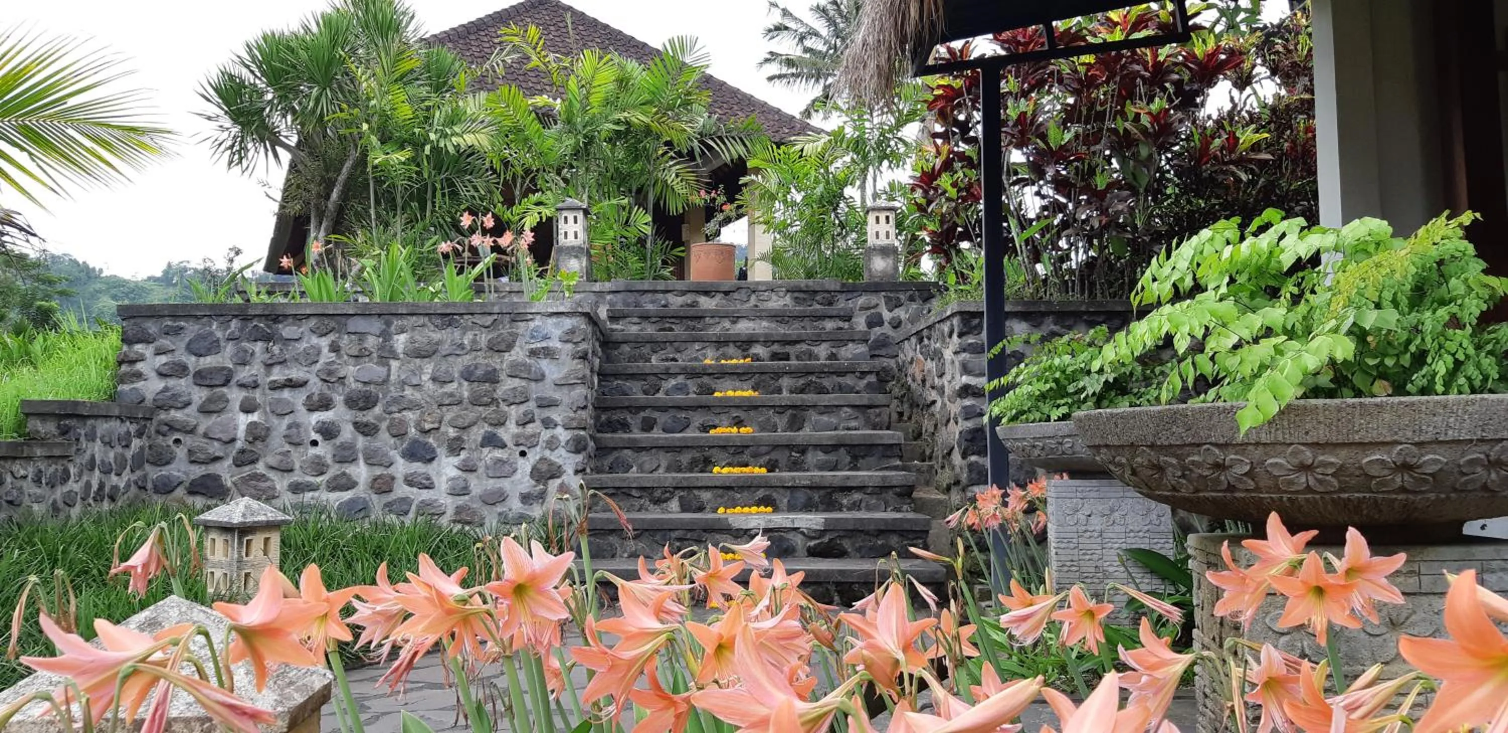 Facade/entrance in Pelangi Villas Sidemen by AGATA