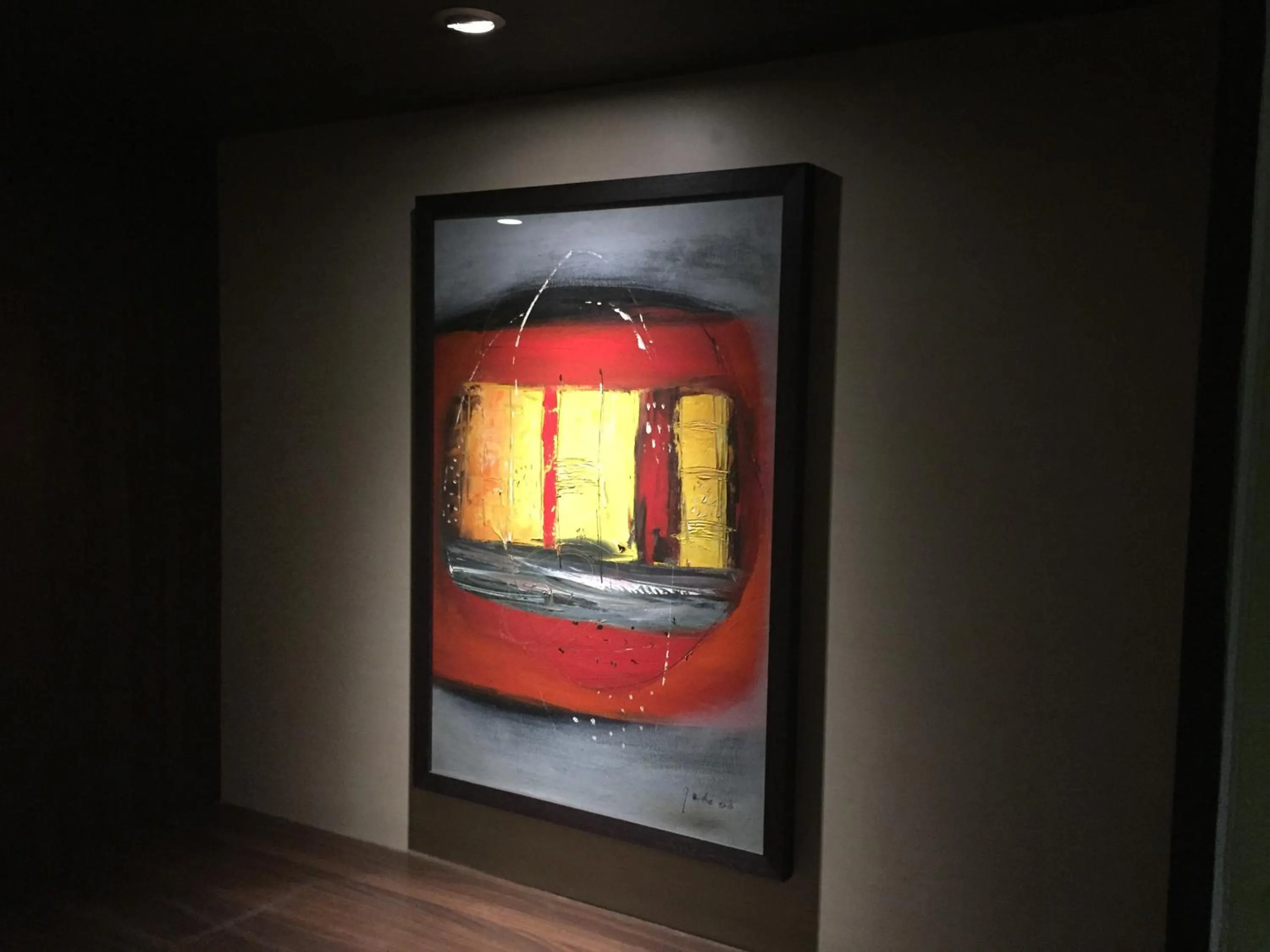 Decorative detail in Hotel Platinum Residency