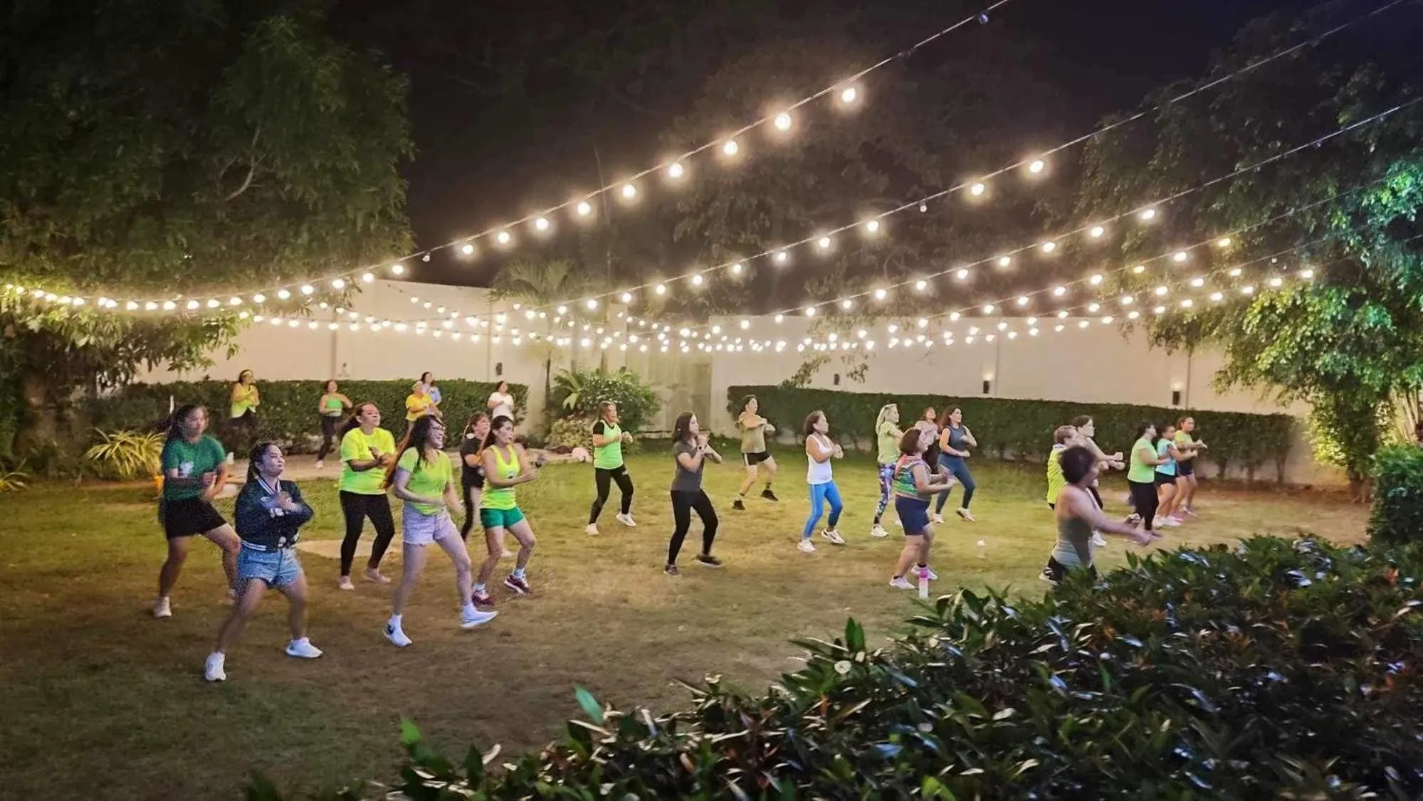 Garden view in Holiday Suites Puerto Princesa