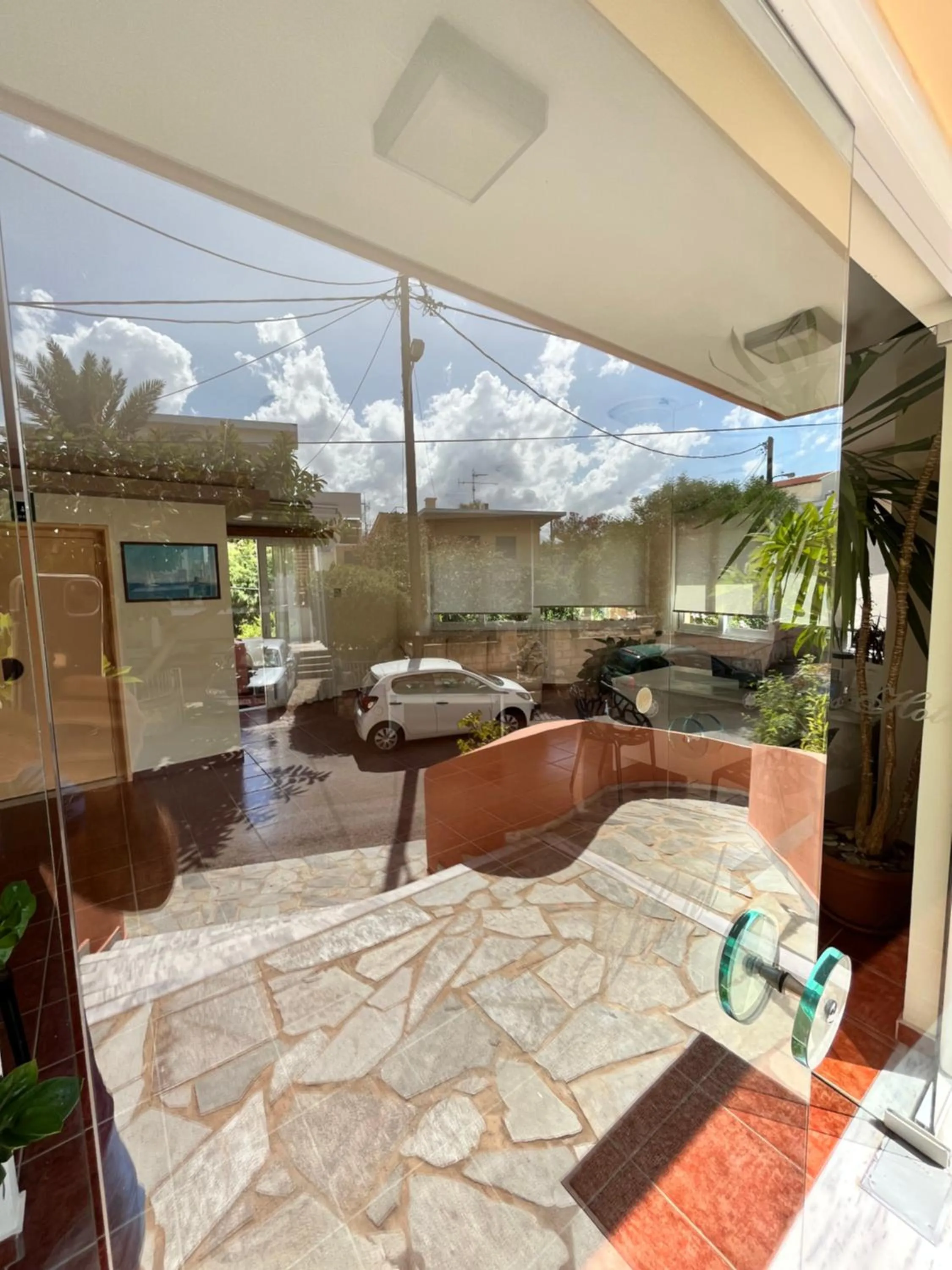 Facade/entrance in Iolkos Hotel Apartments