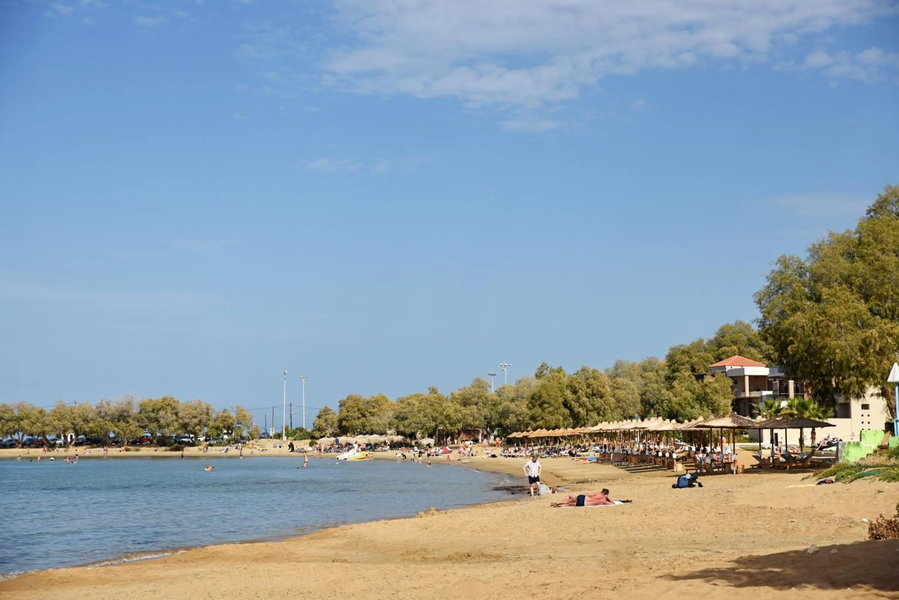 Beach in Iolkos Hotel Apartments