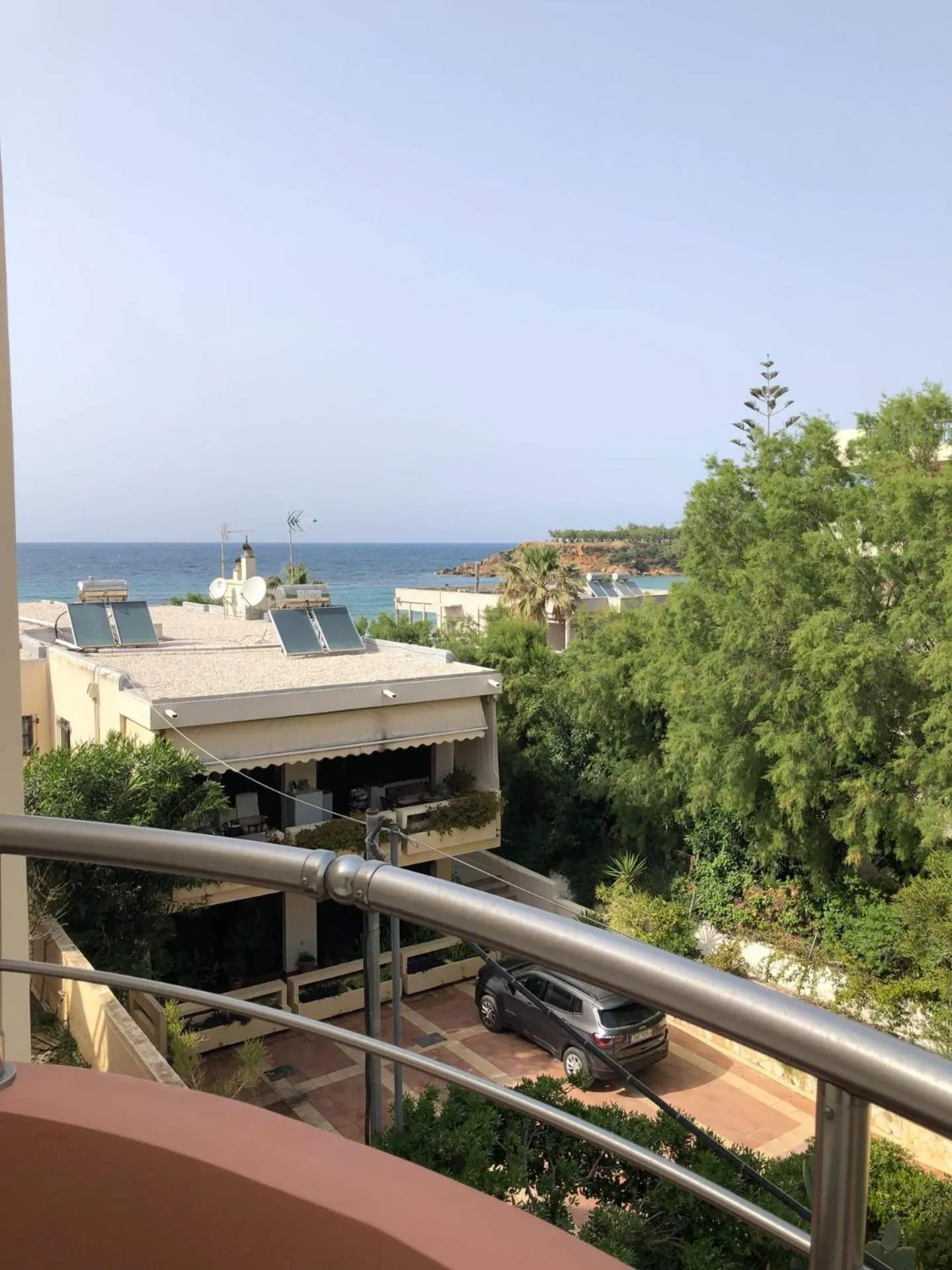 Balcony/Terrace in Iolkos Hotel Apartments