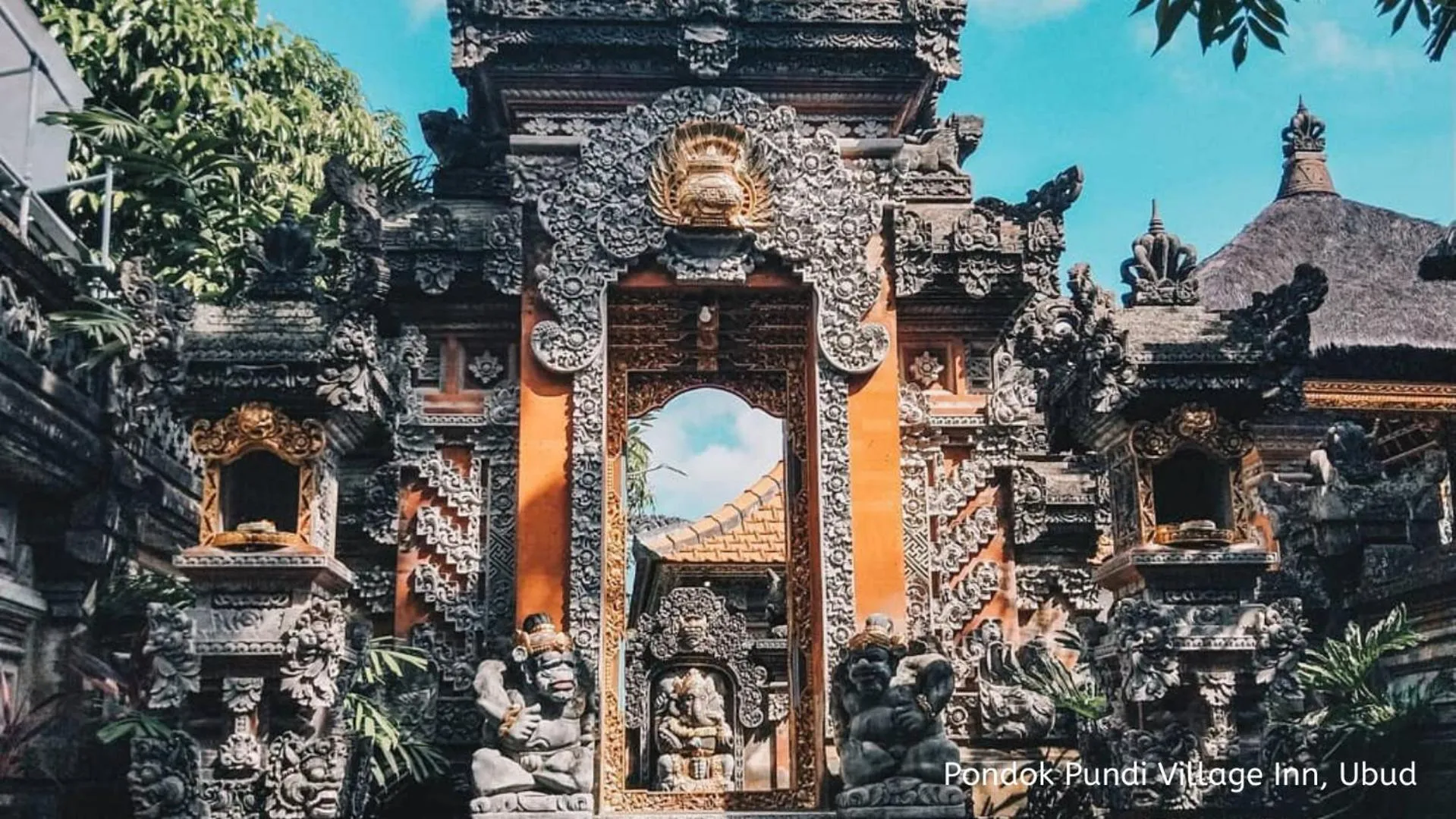 Landmark view in Pondok Pundi Village