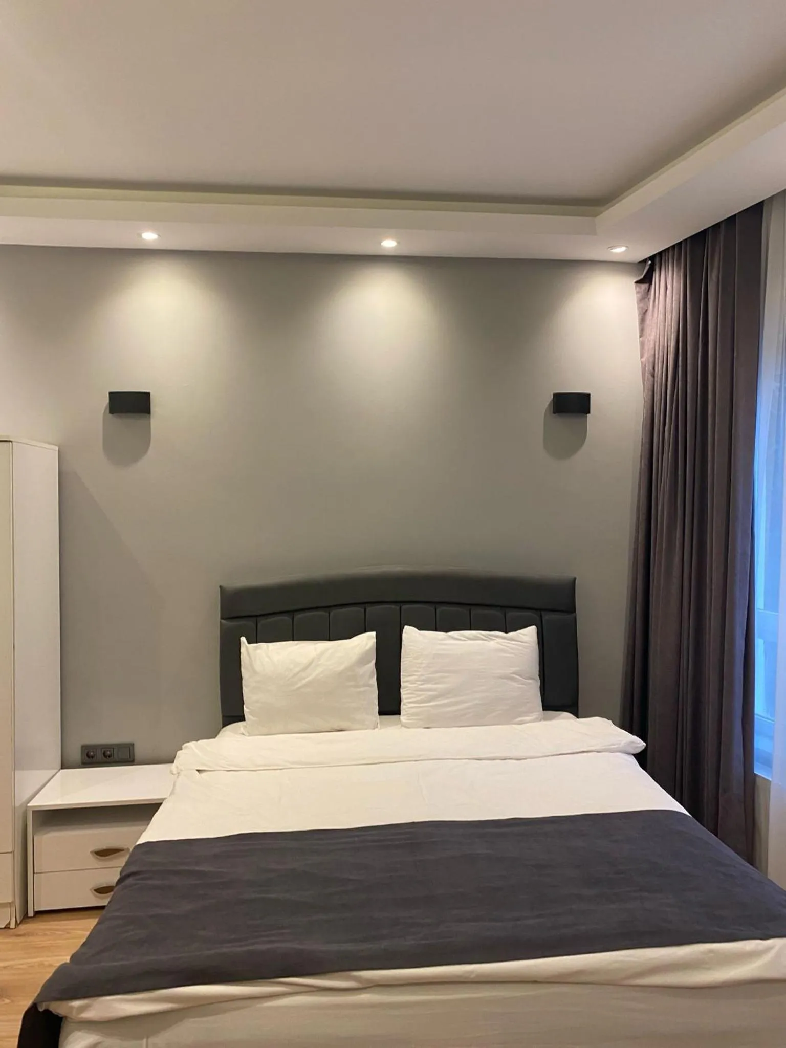 Bed in Ortakoy Aysem Sultan Hotel