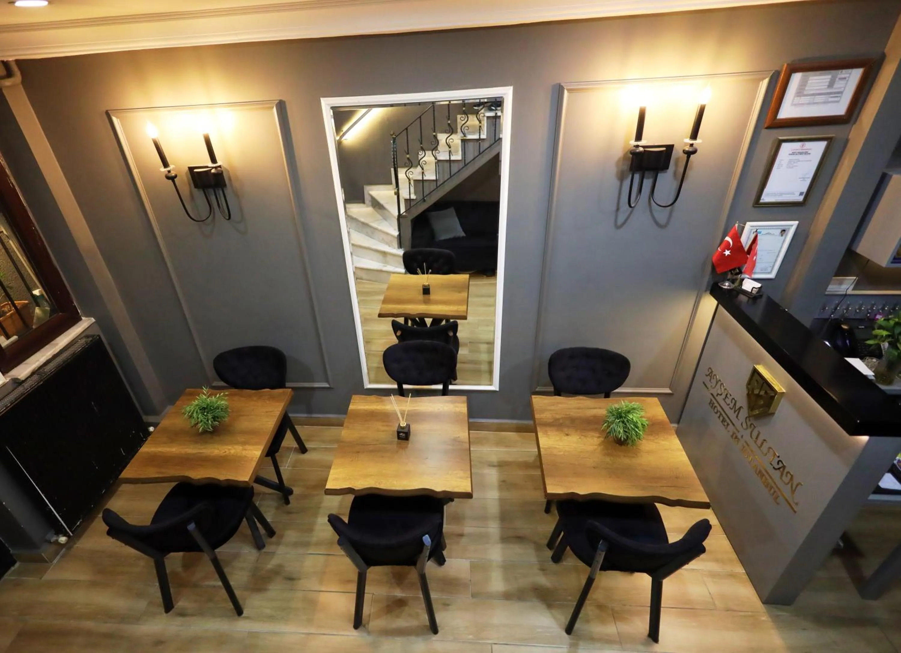 Lobby or reception in Ortakoy Aysem Sultan Hotel