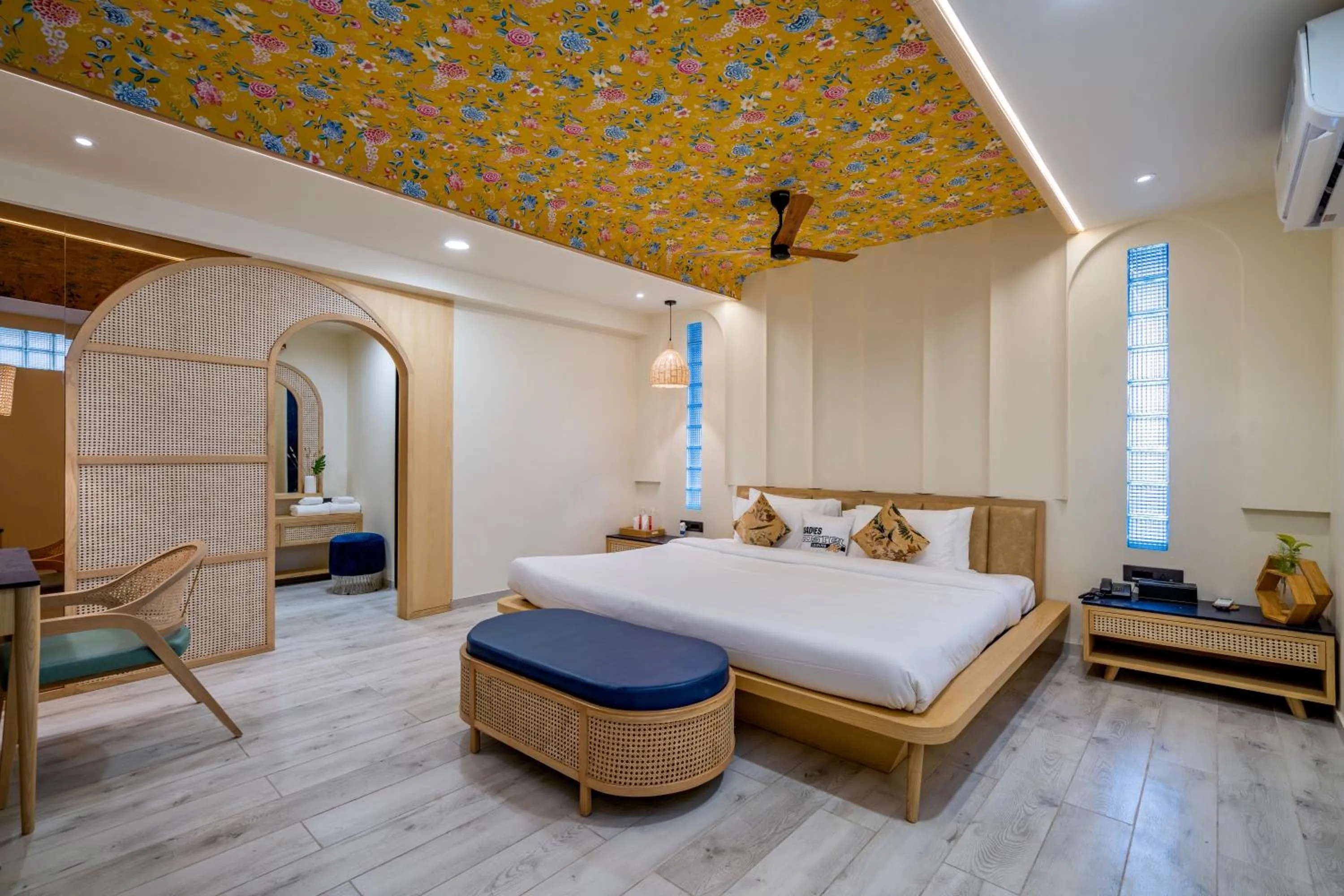 Bedroom, Bed in Roadies Rostel - Best Adventure Resort in Ahmedabad