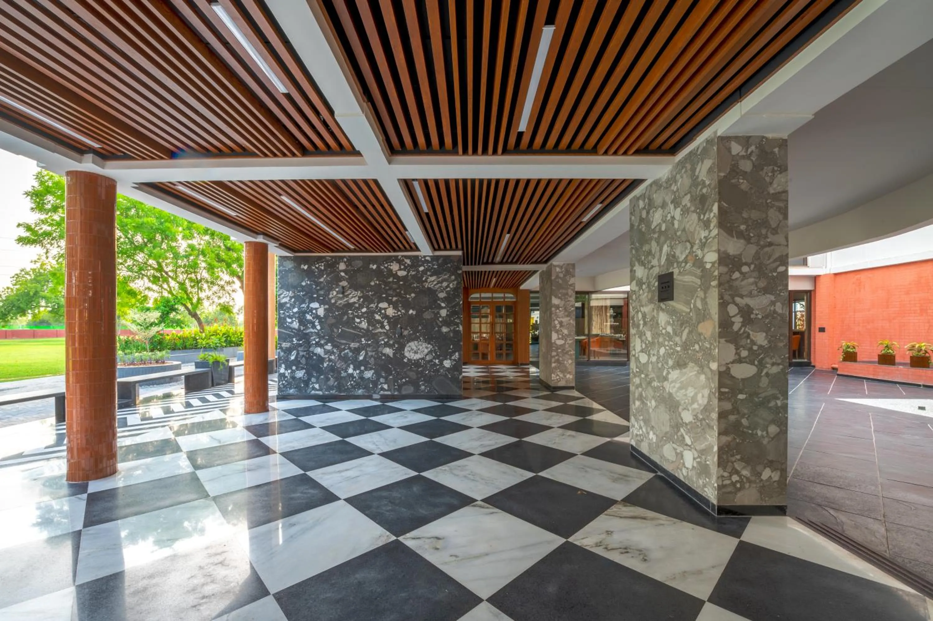 Property building in Roadies Rostel - Best Adventure Resort in Ahmedabad