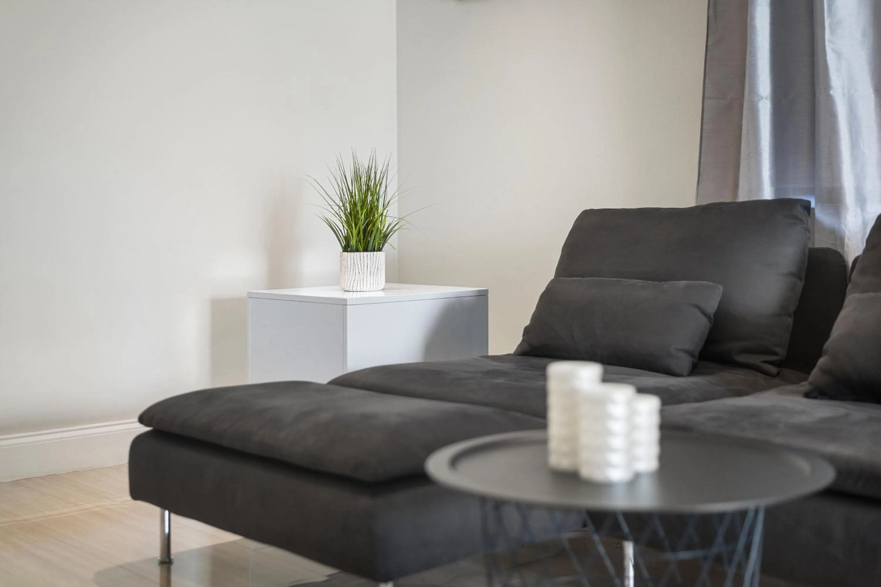 Living room in Alani Bay Condos