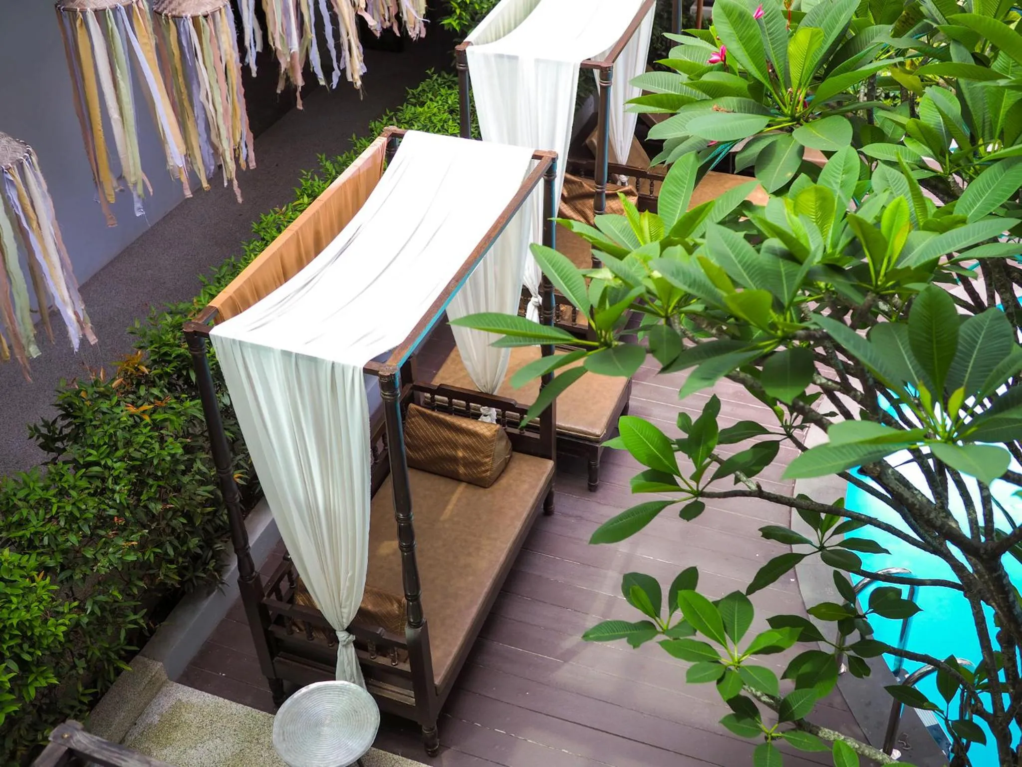 Pool view in NAI YA Hotel -SHA Extra Plus