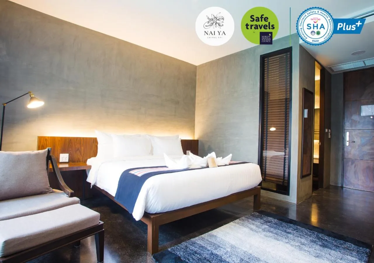 Bedroom, Bed in NAI YA Hotel -SHA Extra Plus