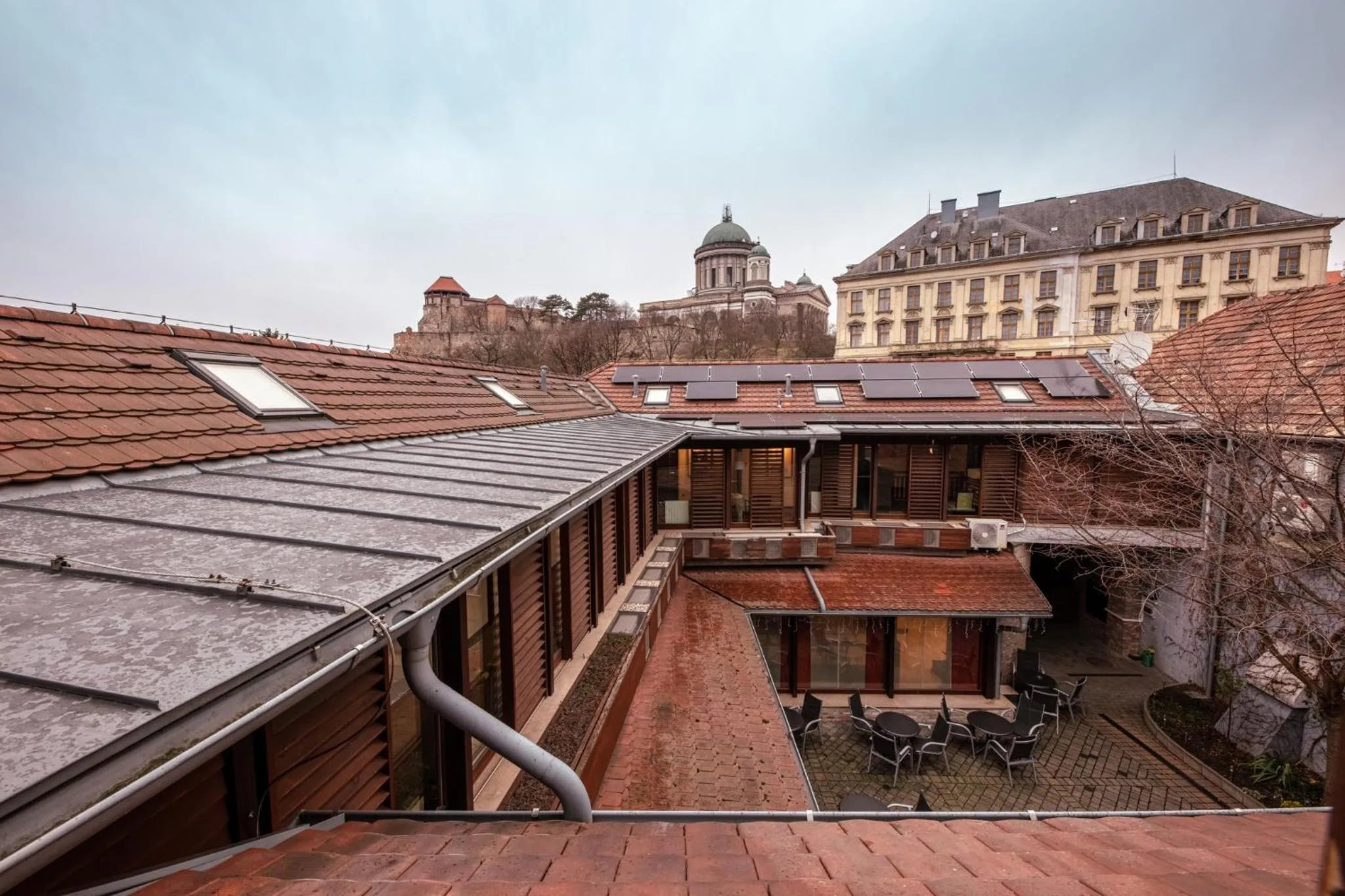 View (from property/room) in Bazilika alatt Panzió