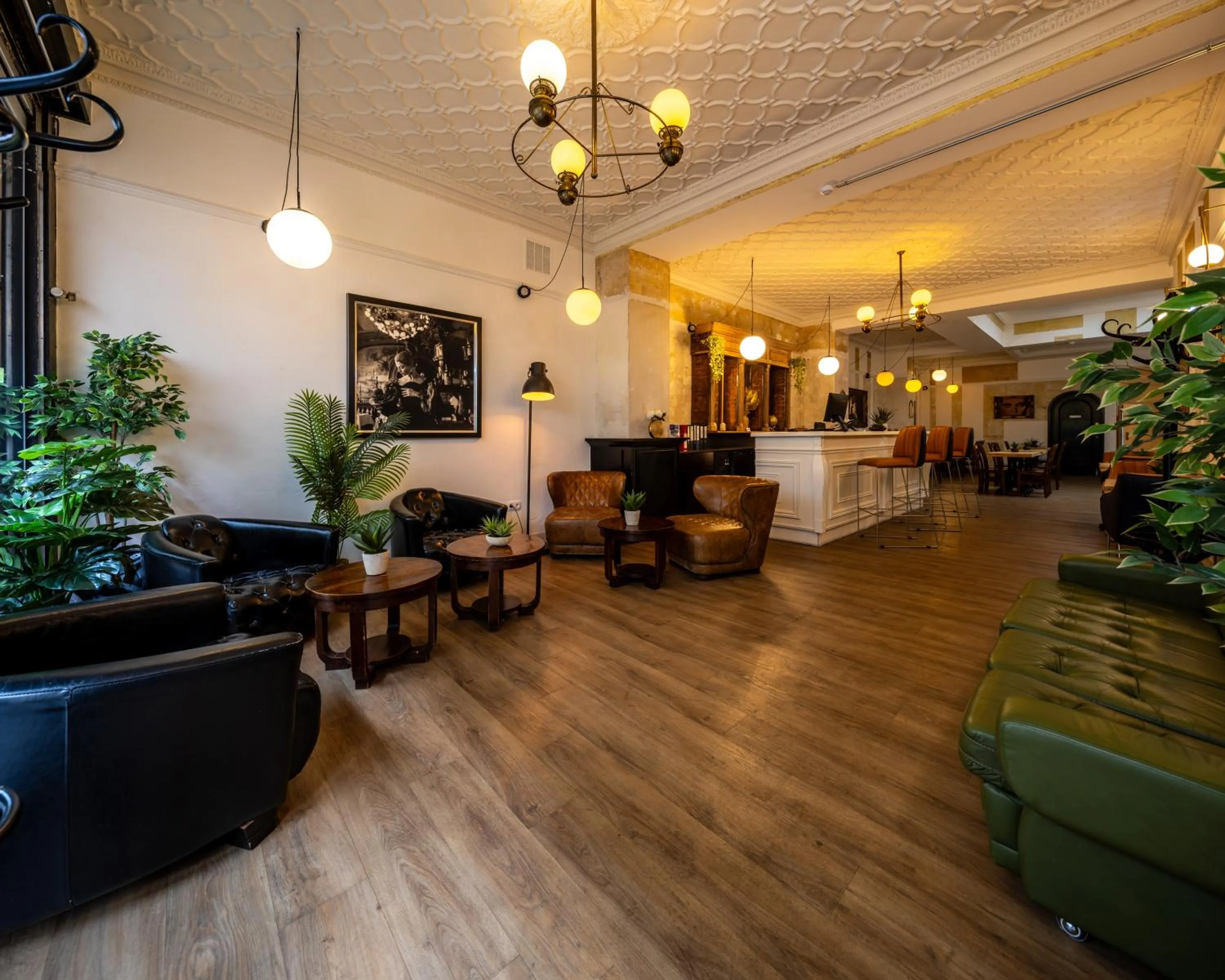 Living room in Hotel Bristol