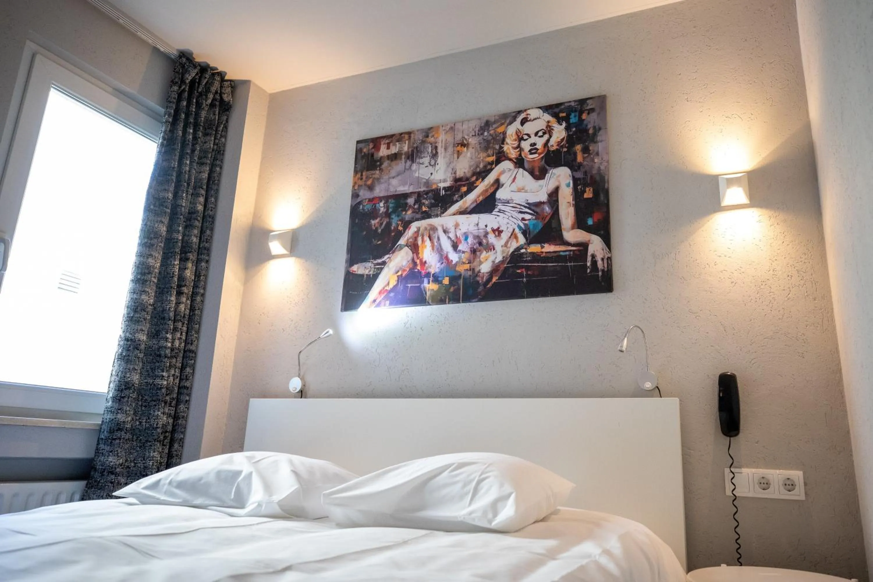 Bed in Hotel Bristol