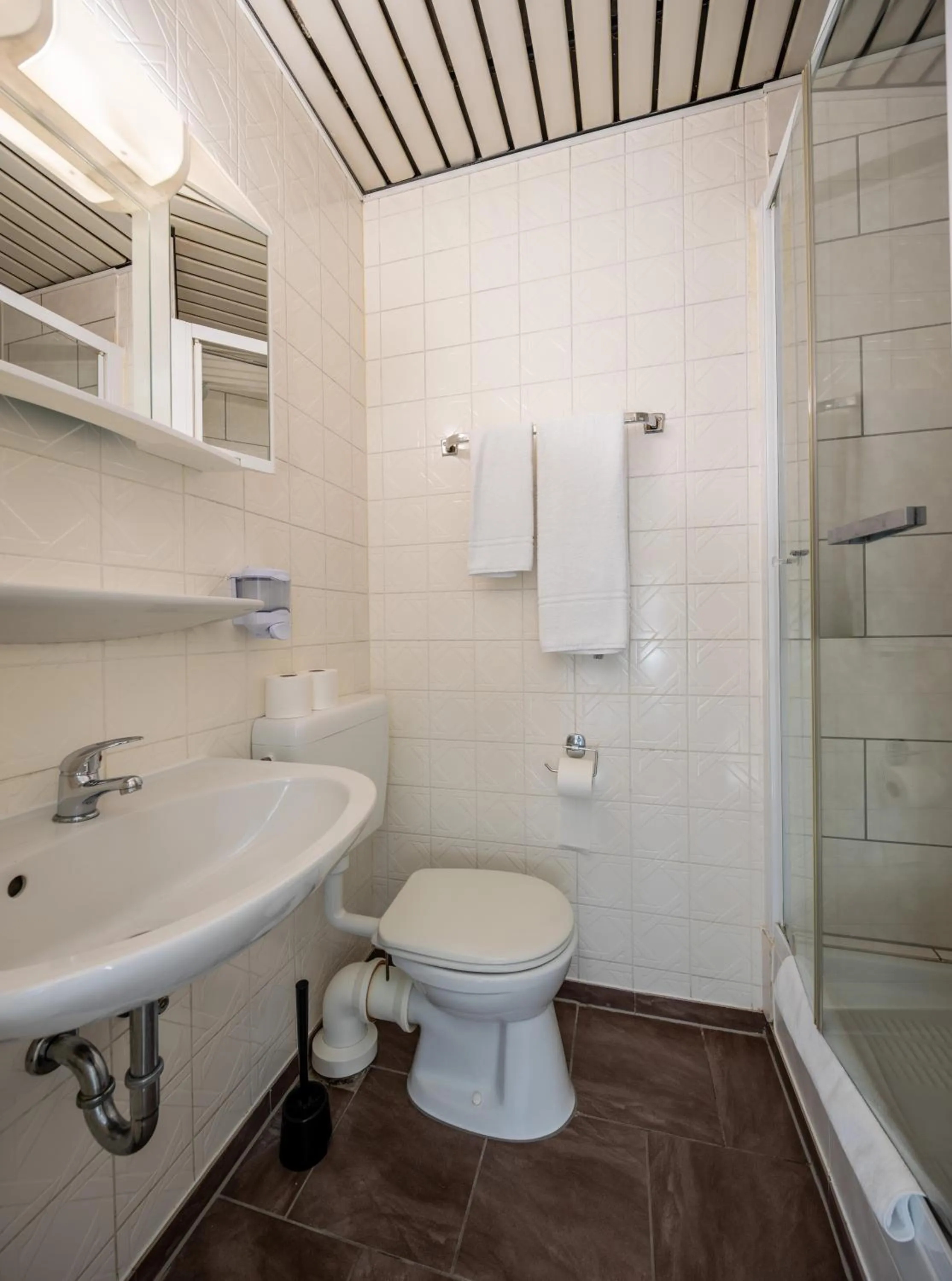 Shower in Hotel Bristol