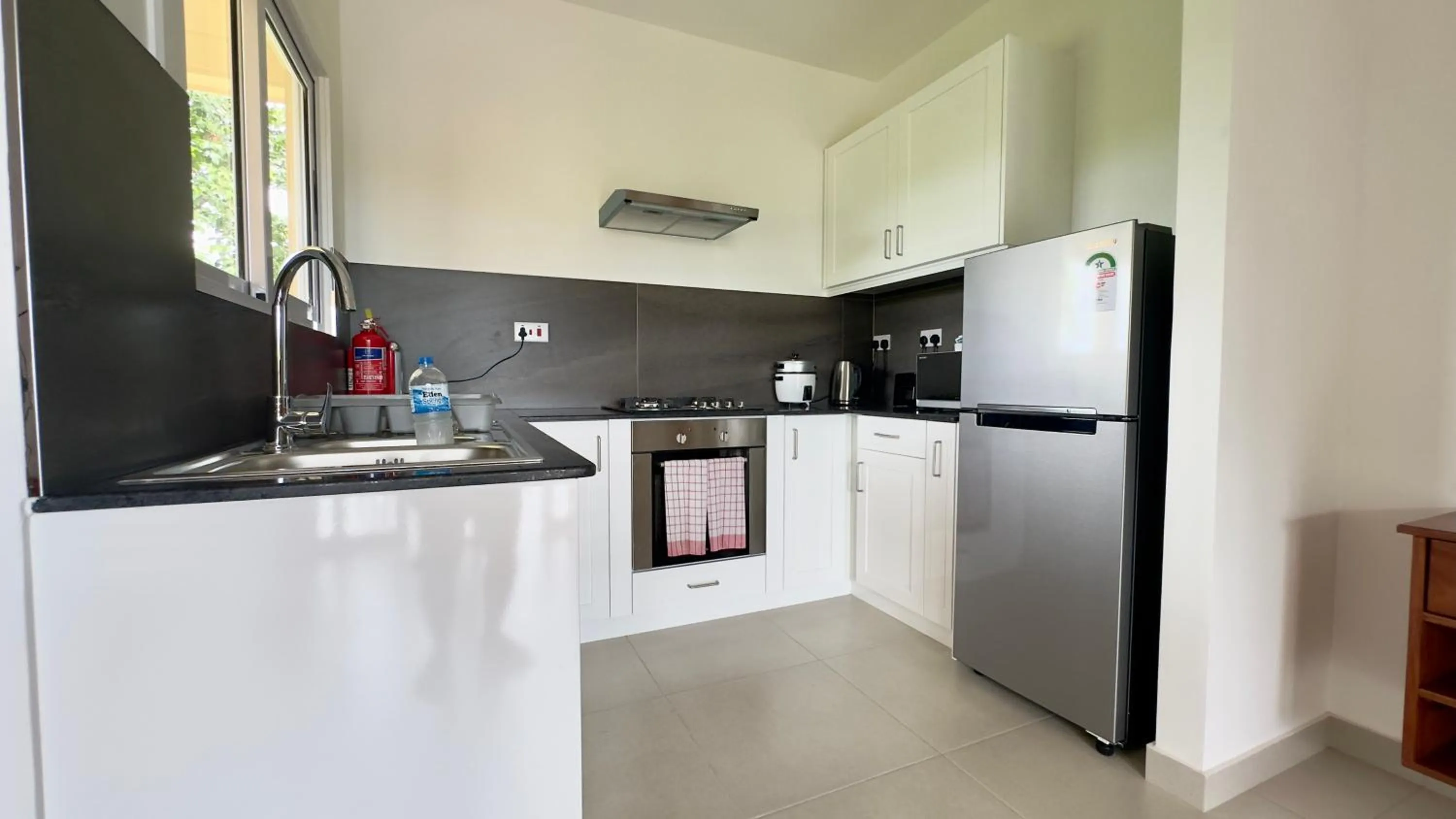 kitchen in The Palm Seychelles