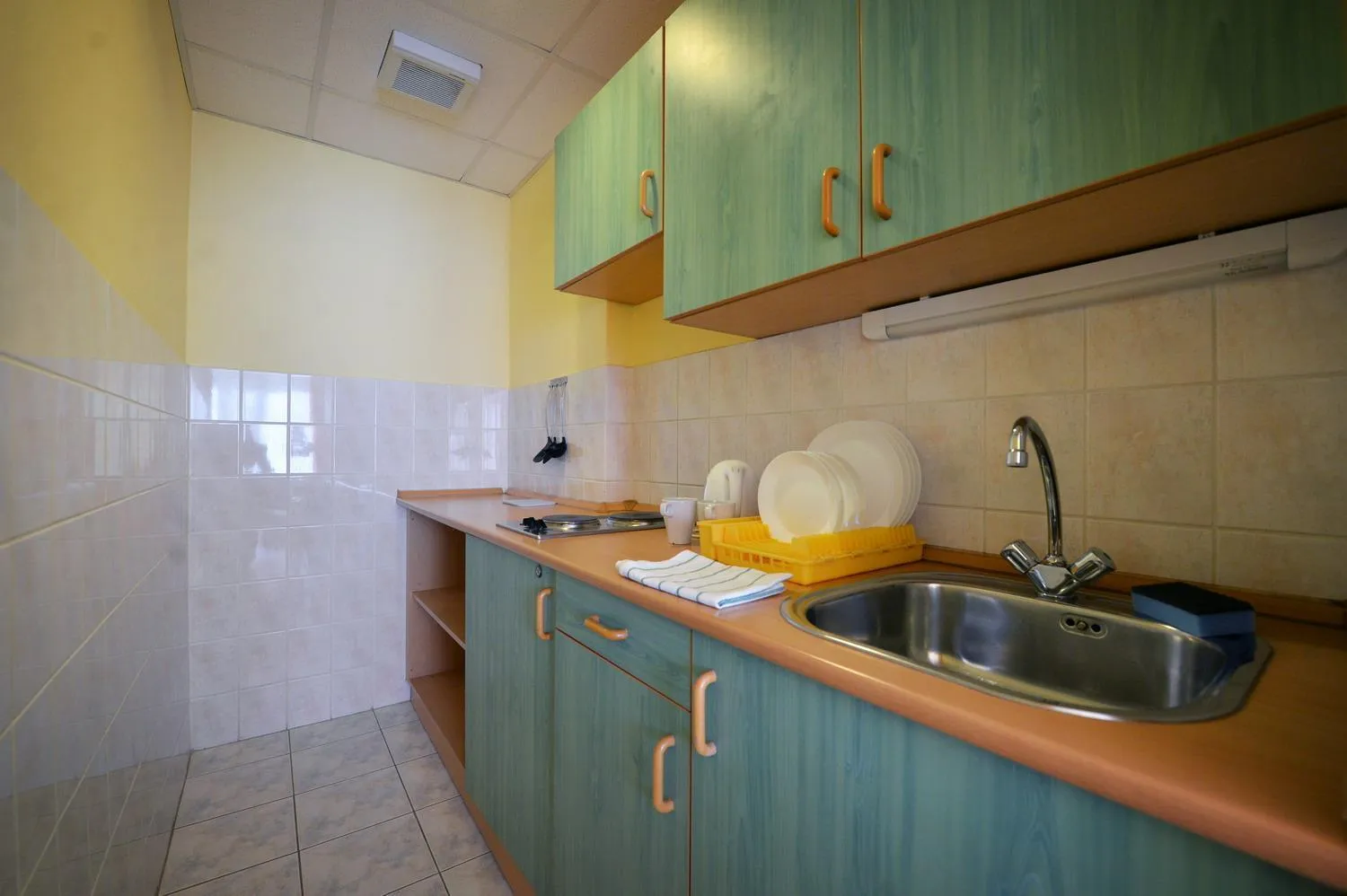 Kitchen or kitchenette in Panorama Hotel Noszvaj